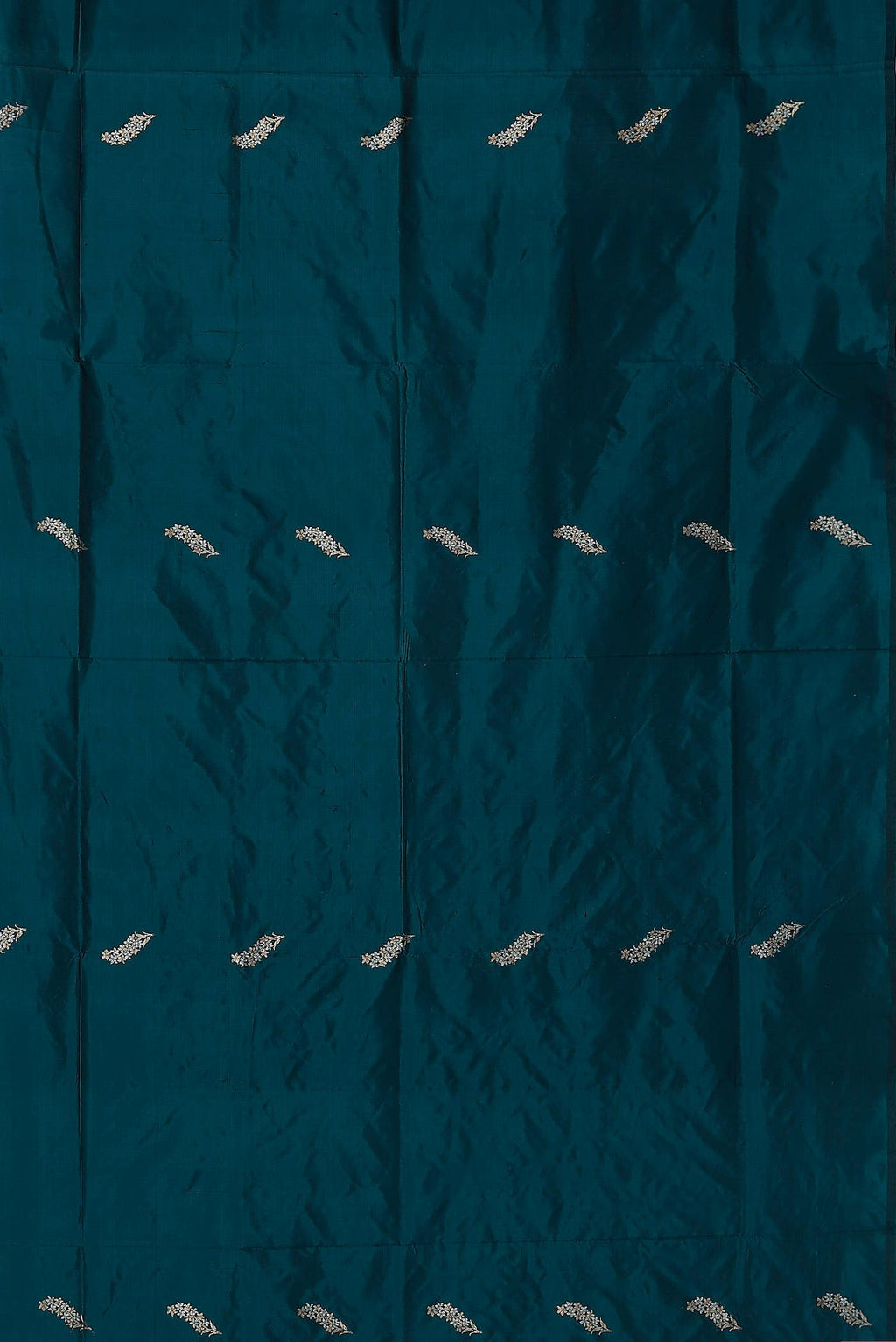 Blue Banarasi Katan Silk Saree