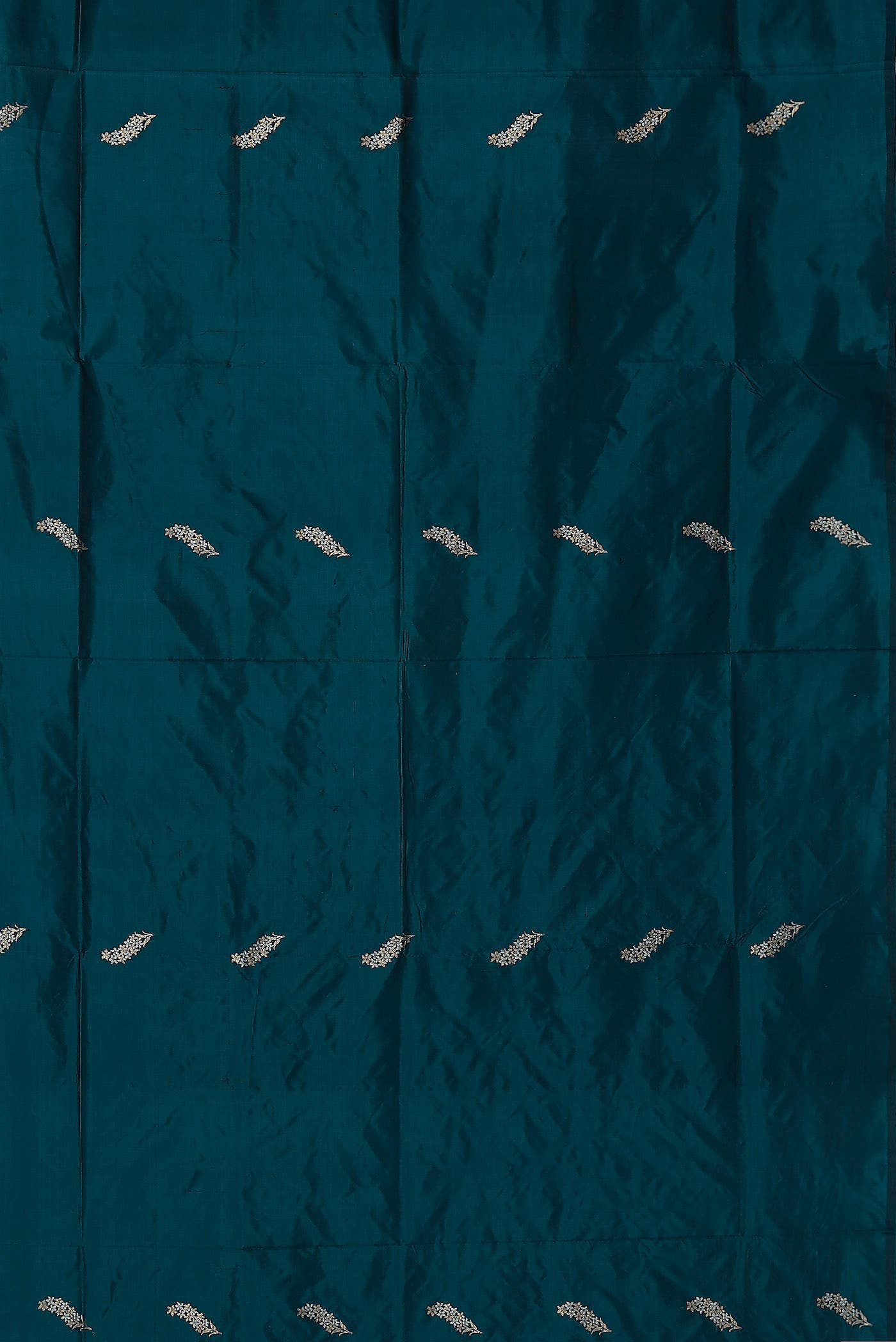 Blue Banarasi Katan Silk Saree