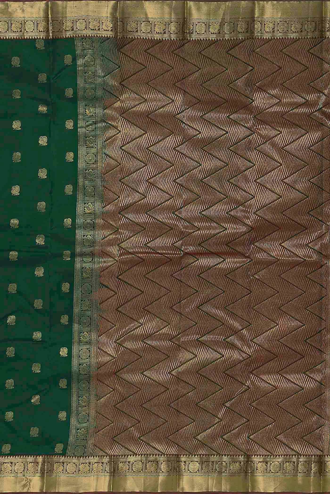 Green Kanchipuram Silk Saree