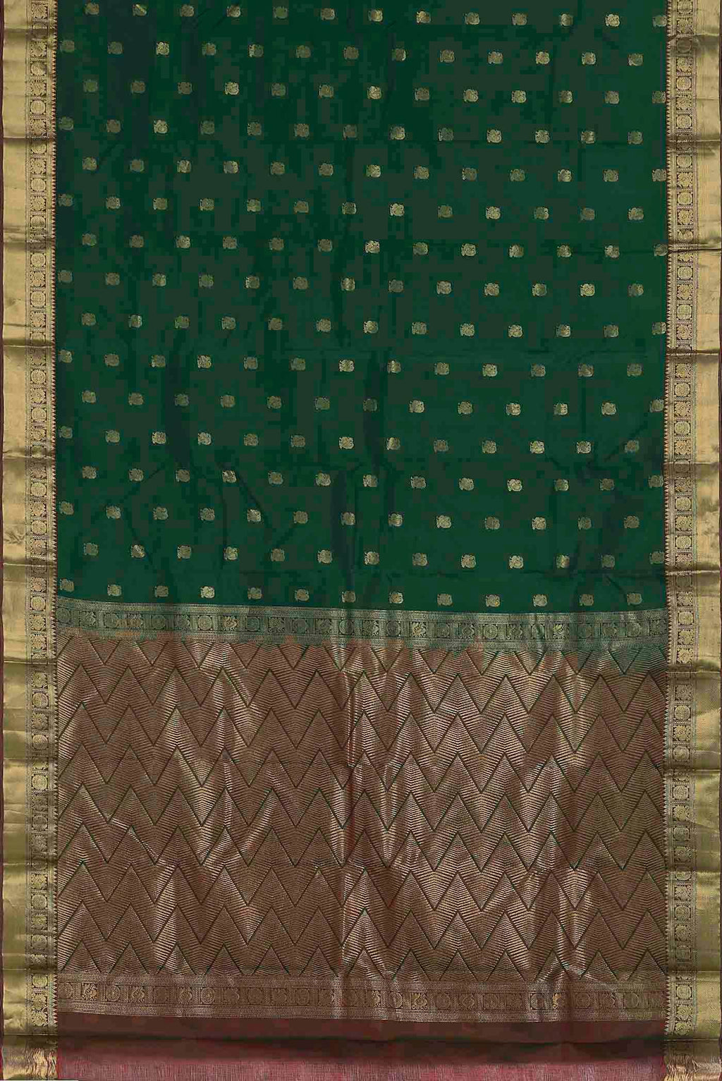Green Kanchipuram Silk Saree
