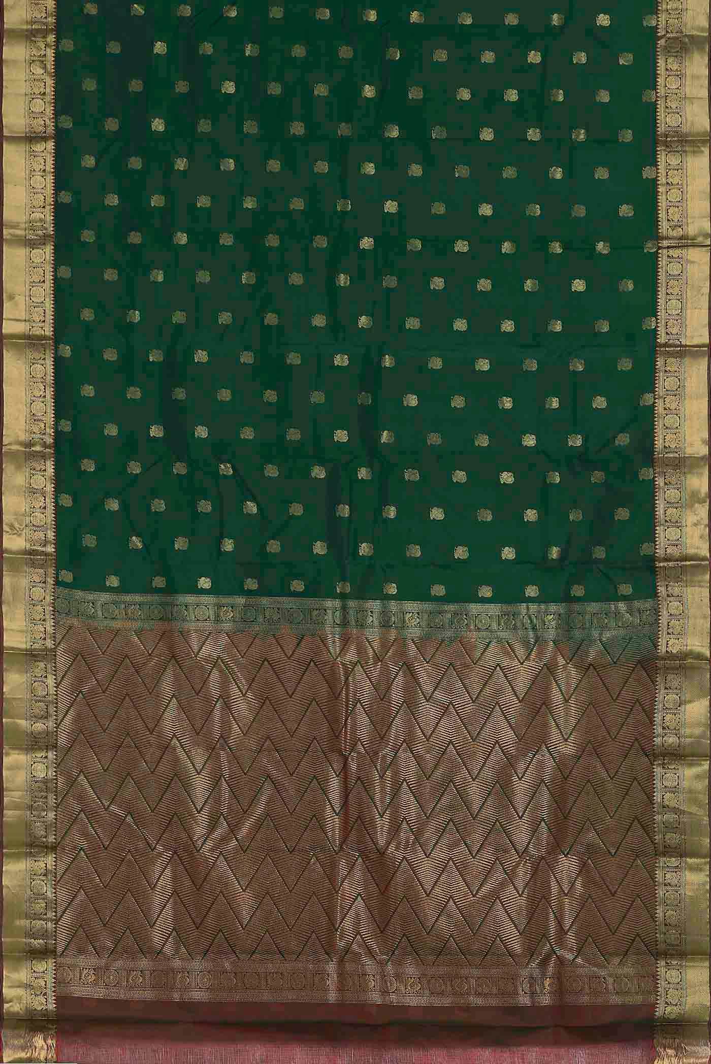 Green Kanchipuram Silk Saree