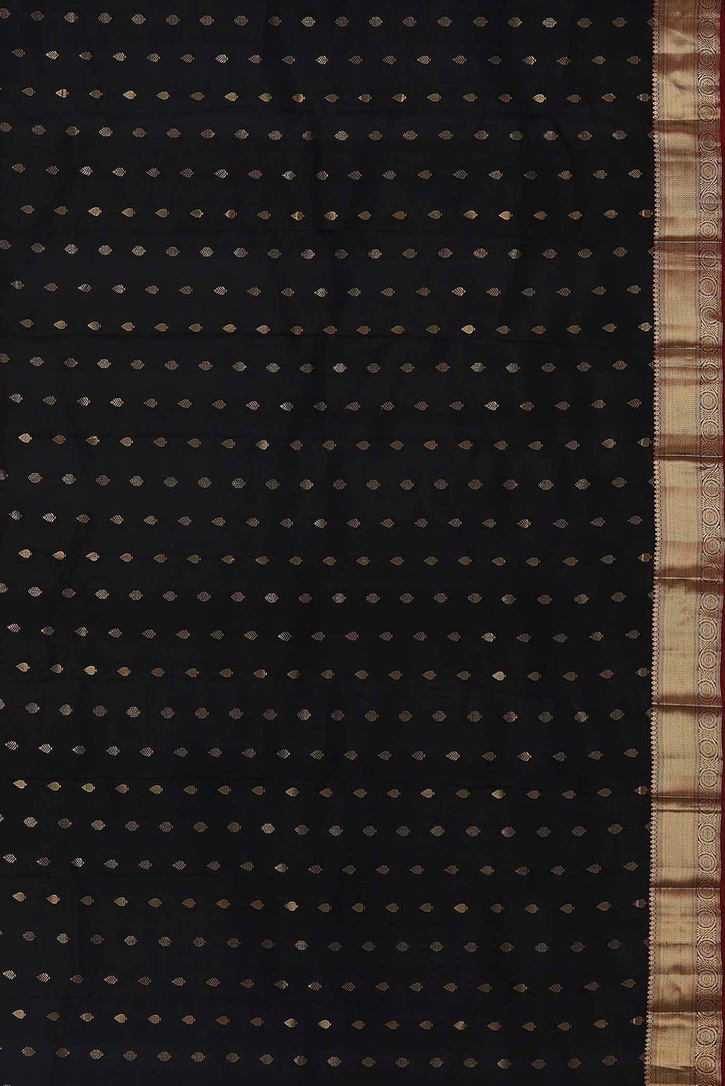 Black Kanchipuram Silk Saree