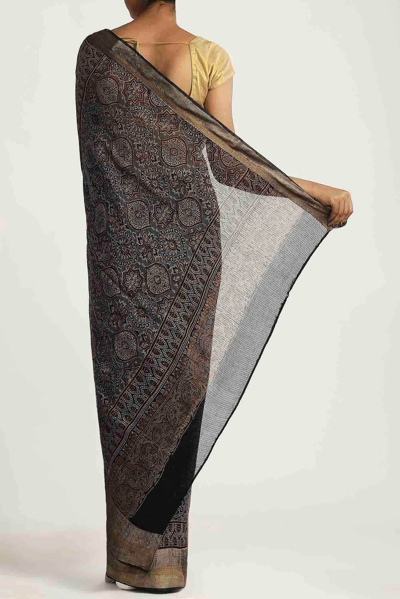 Black Kota Cotton Saree