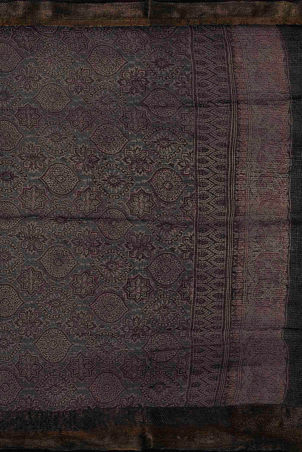 Black Kota Cotton Saree