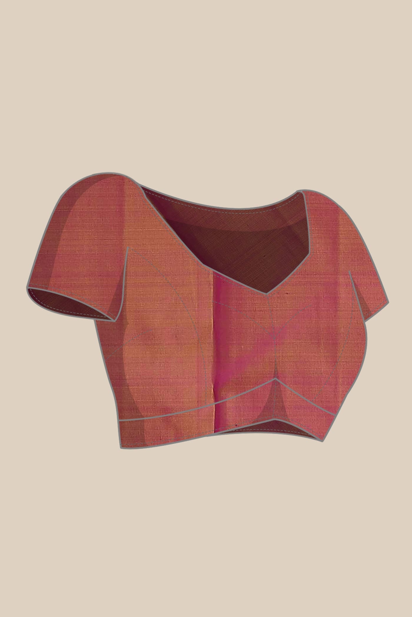 Multi Kanchipuram Silk Saree