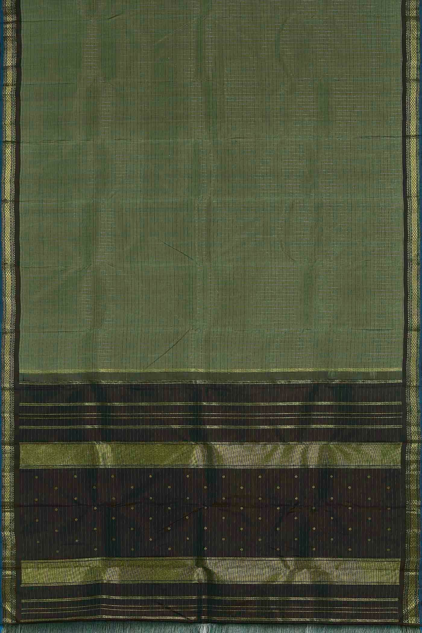 Green Kanchipuram Silk Saree