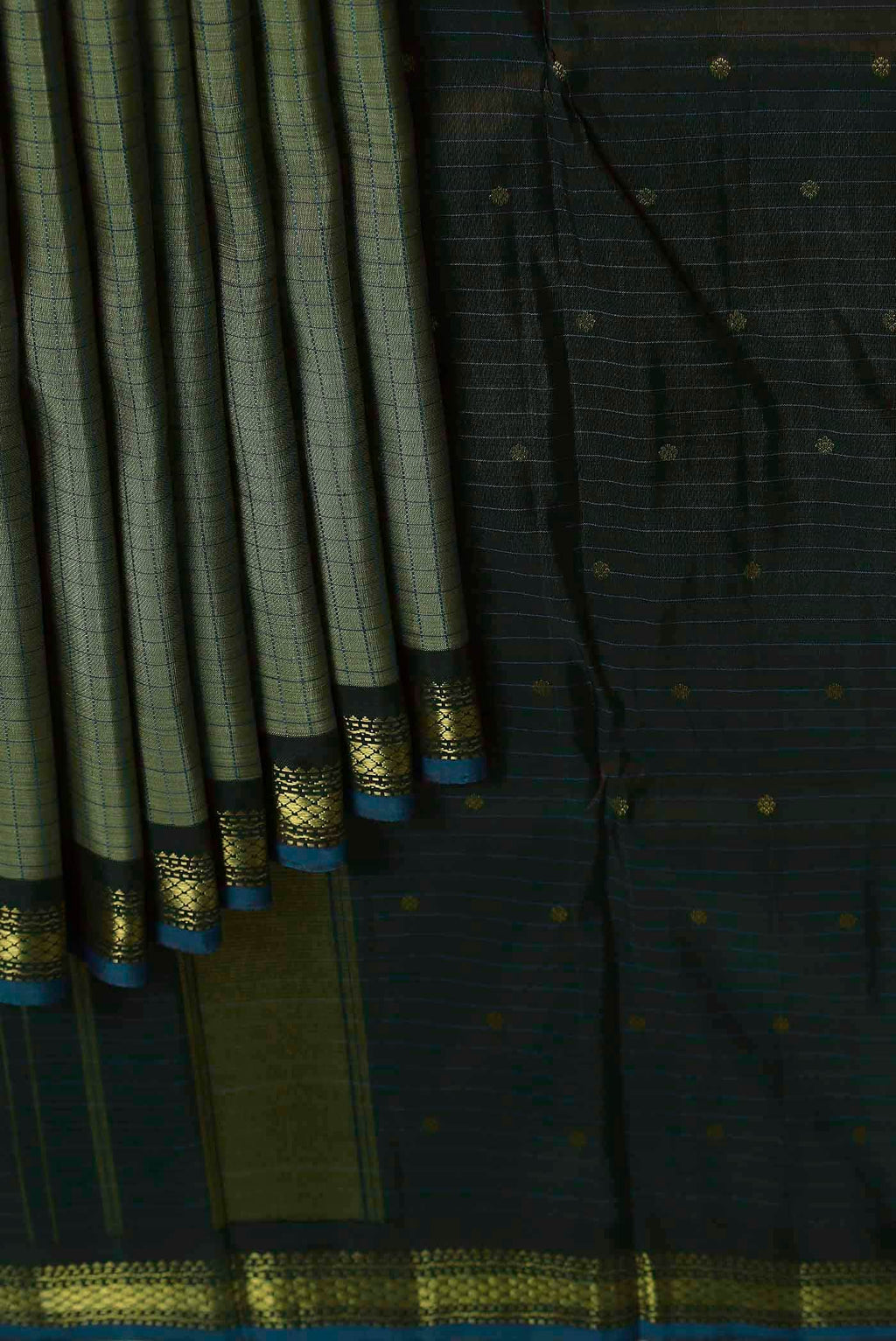 Green Kanchipuram Silk Saree