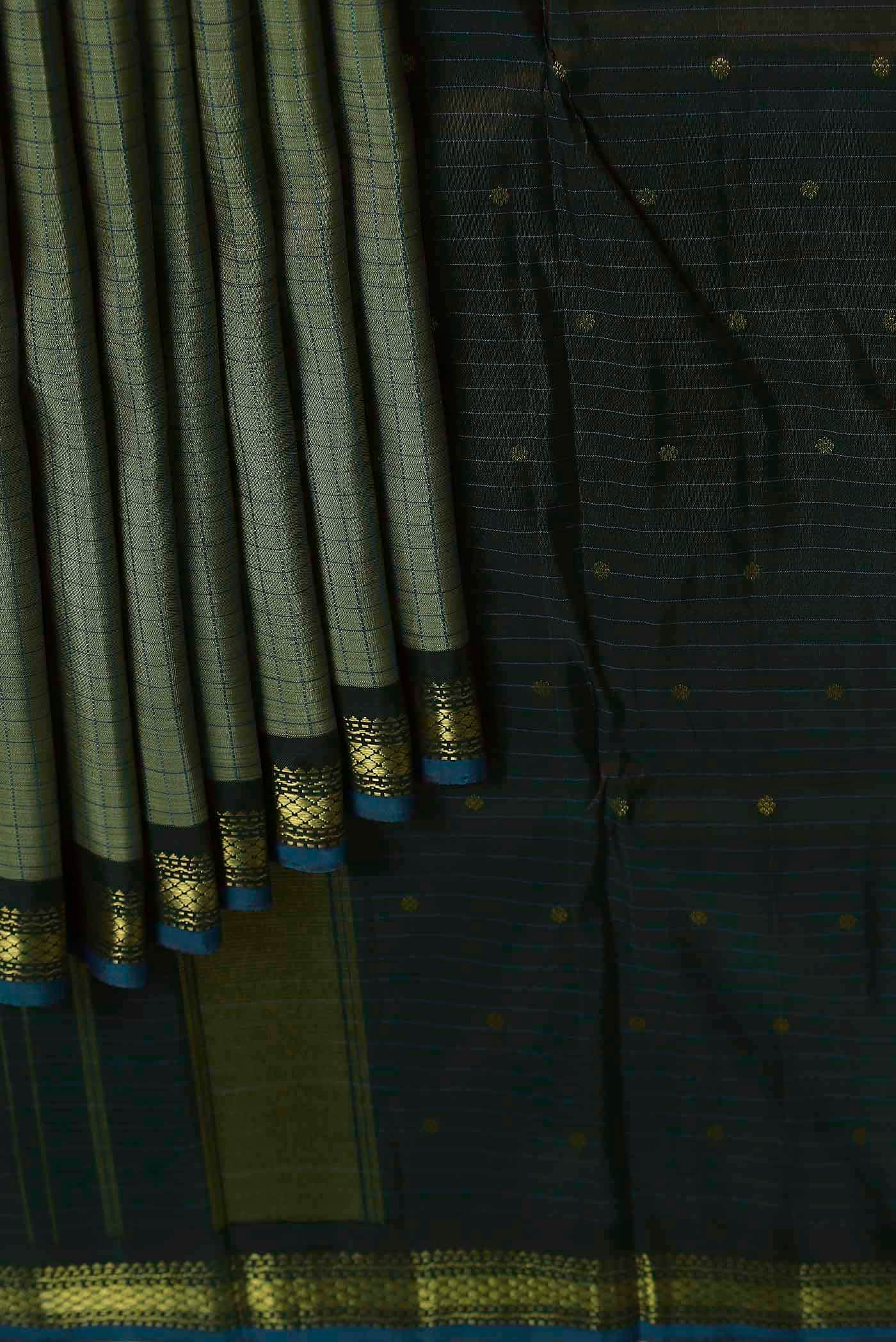 Green Kanchipuram Silk Saree