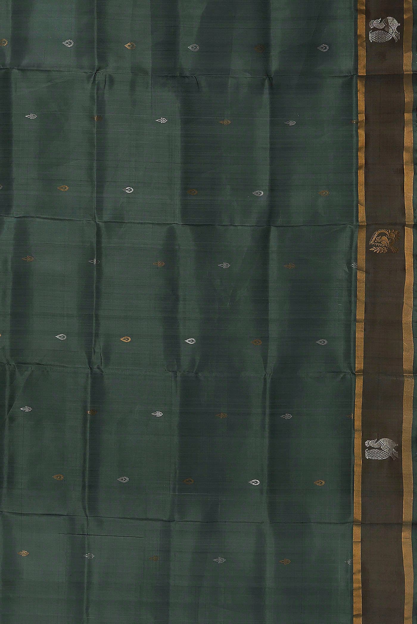 Sage Green Uppada Silk Saree