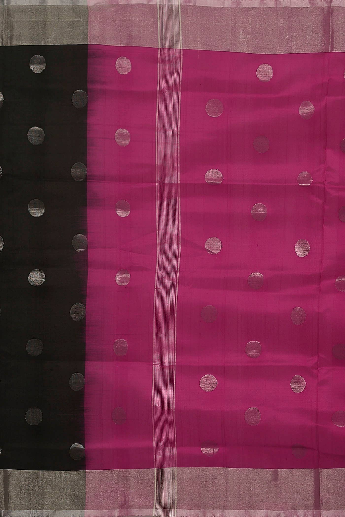 Black Uppada Silk Saree