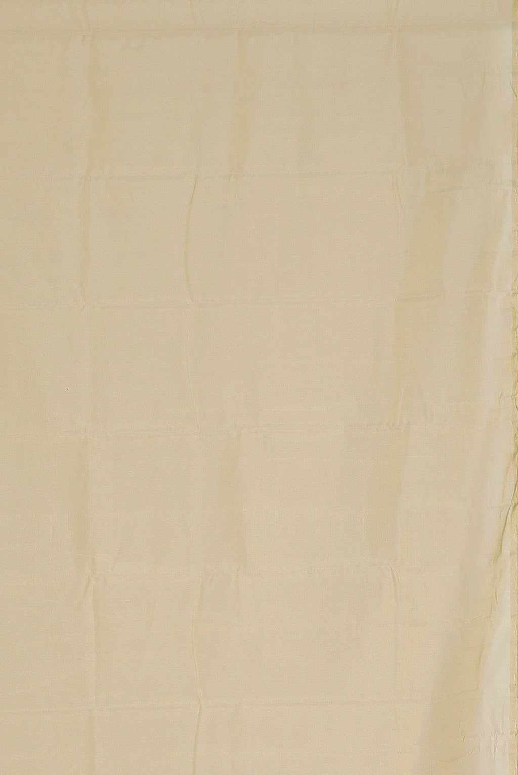 Cream Chanderi Silk Cotton Saree