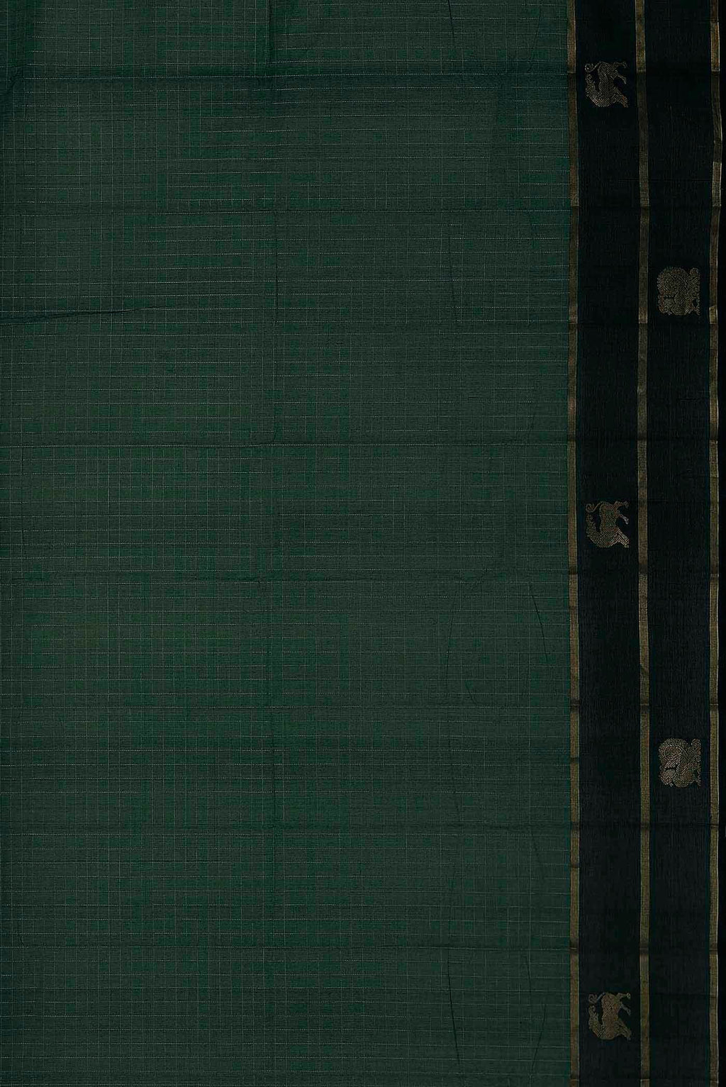 Green Kanchi Cotton Saree