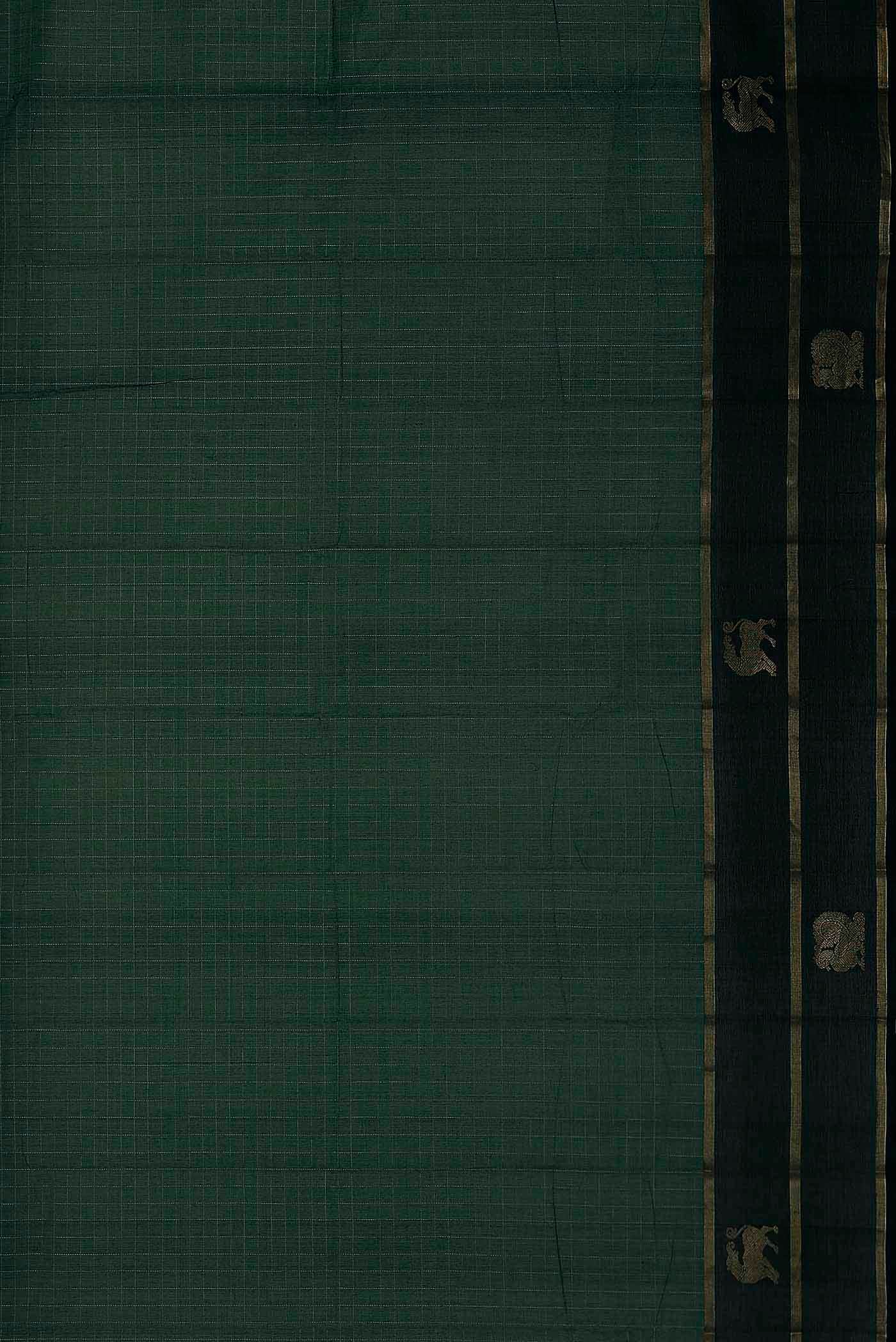 Green Kanchi Cotton Saree