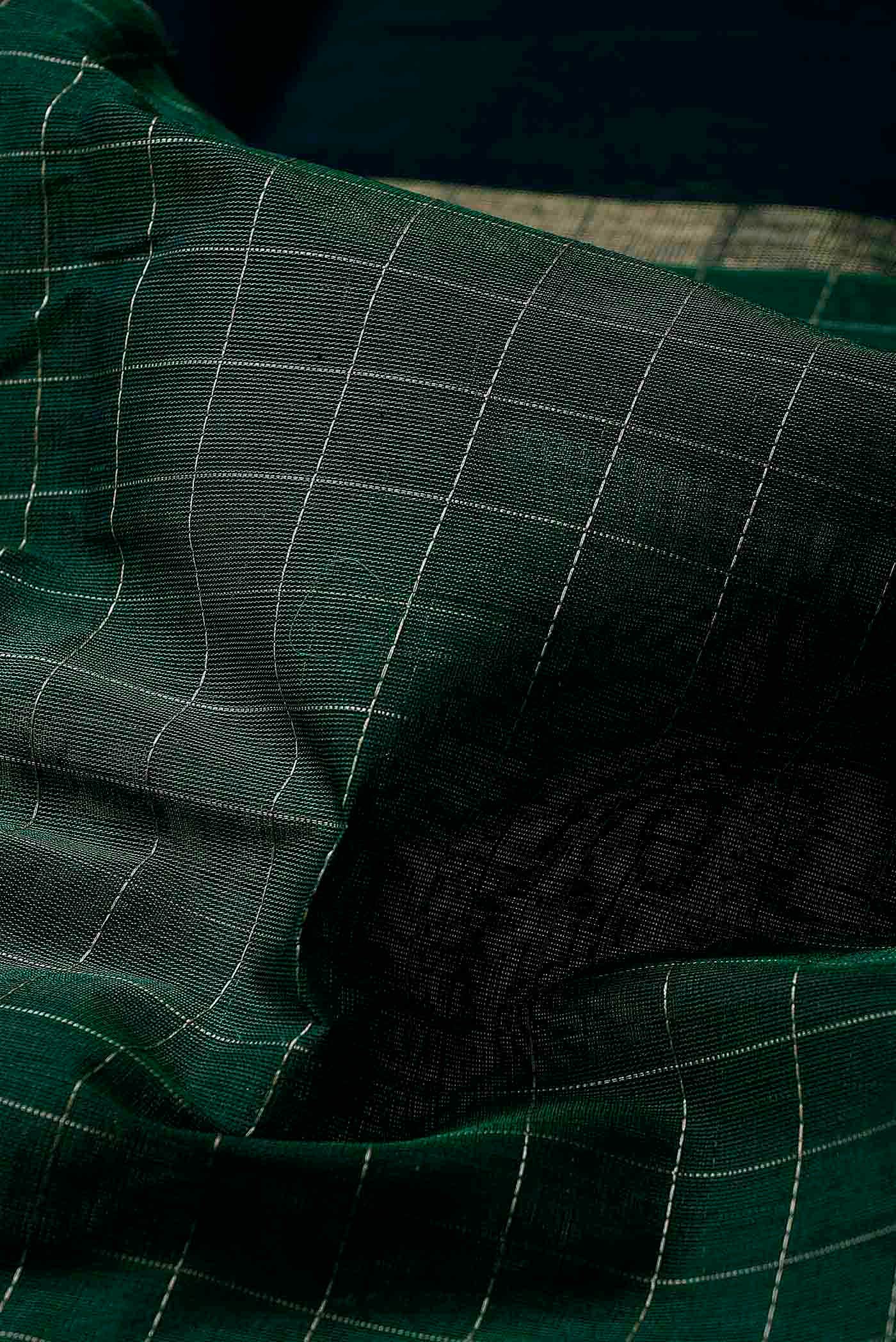 Green Kanchi Cotton Saree