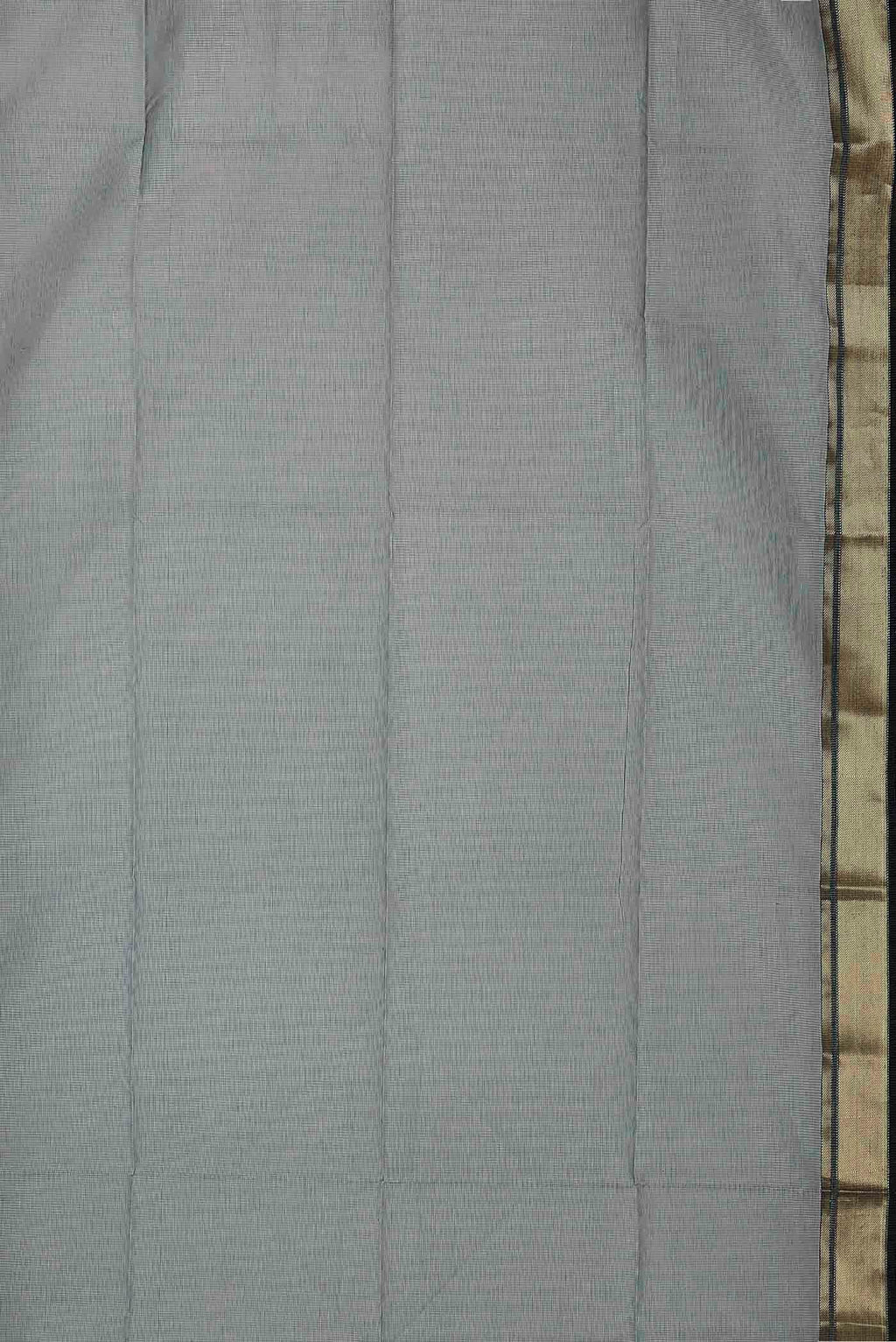 Grey Maheshwari Silk Cotton Saree