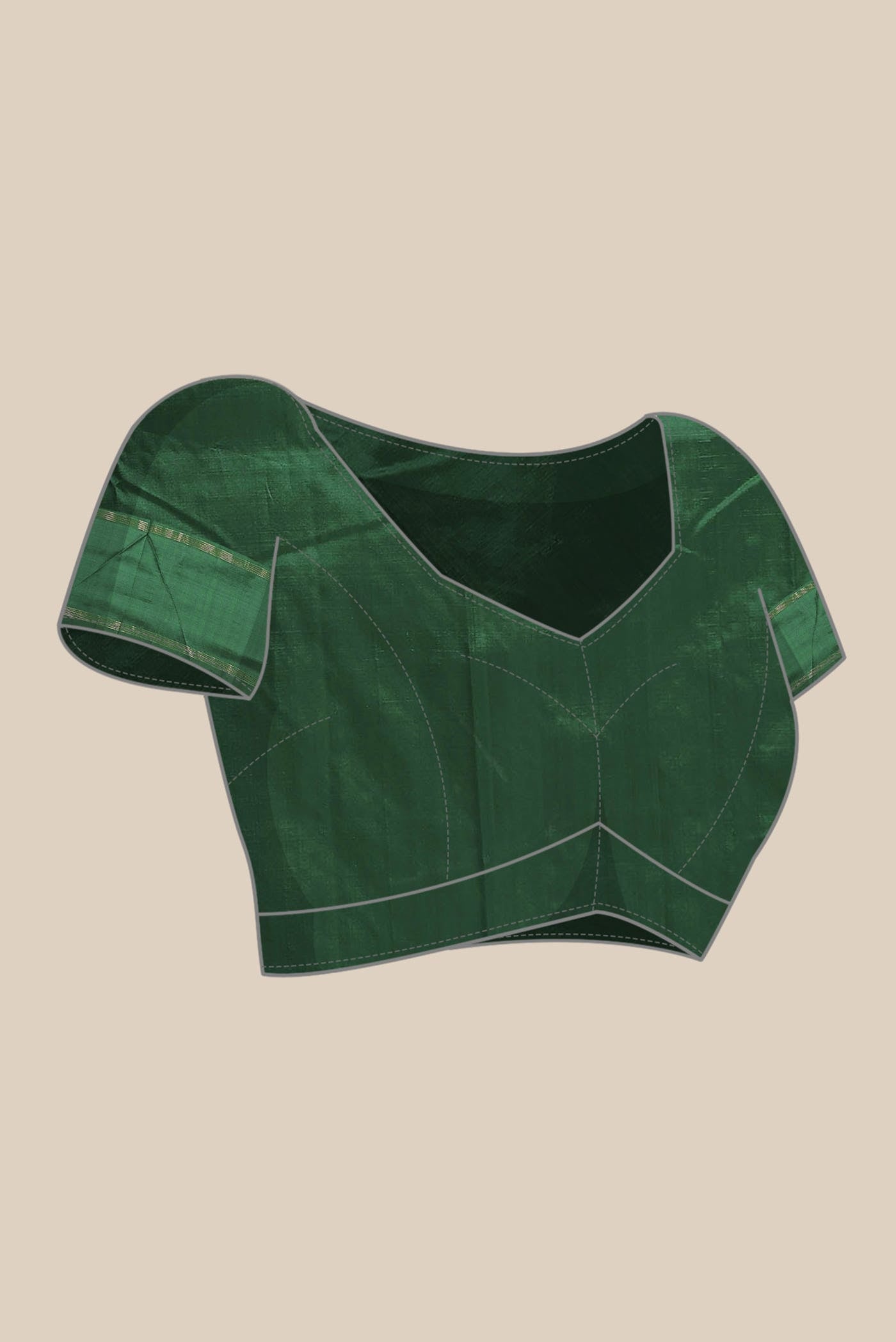 Green Kanchipuram Silk Saree