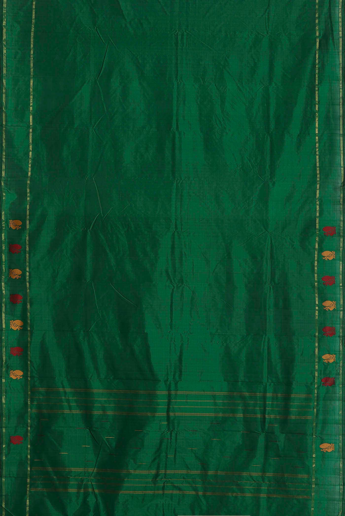 Green Kanchipuram Silk Saree