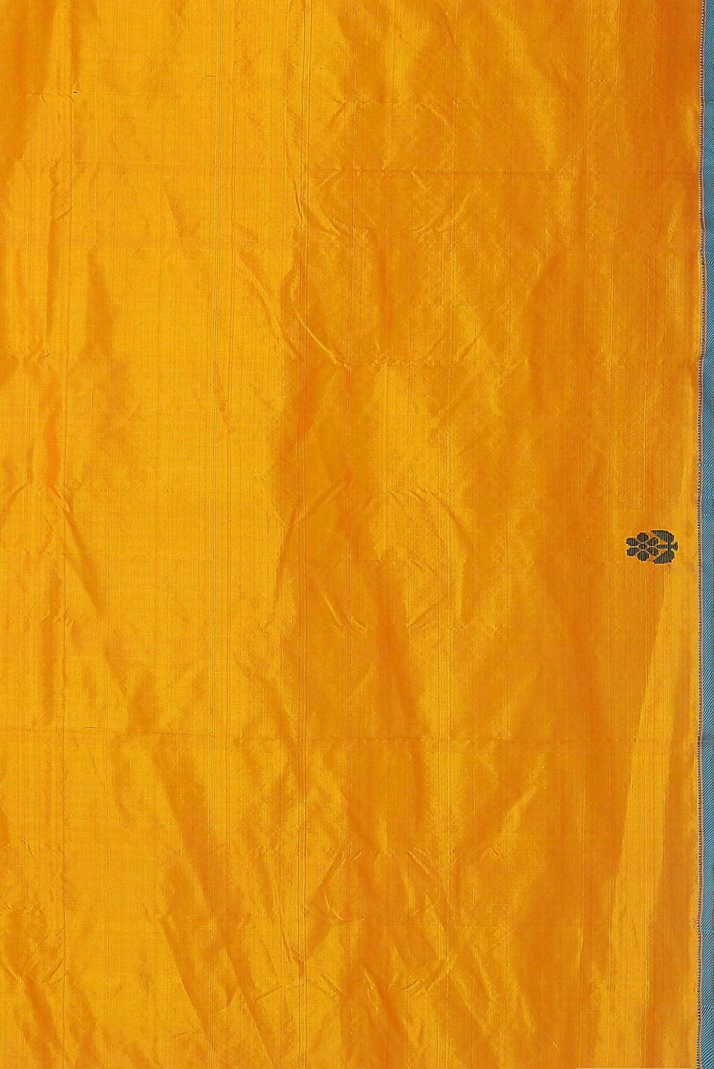 Yellow Kanchipuram Silk Saree