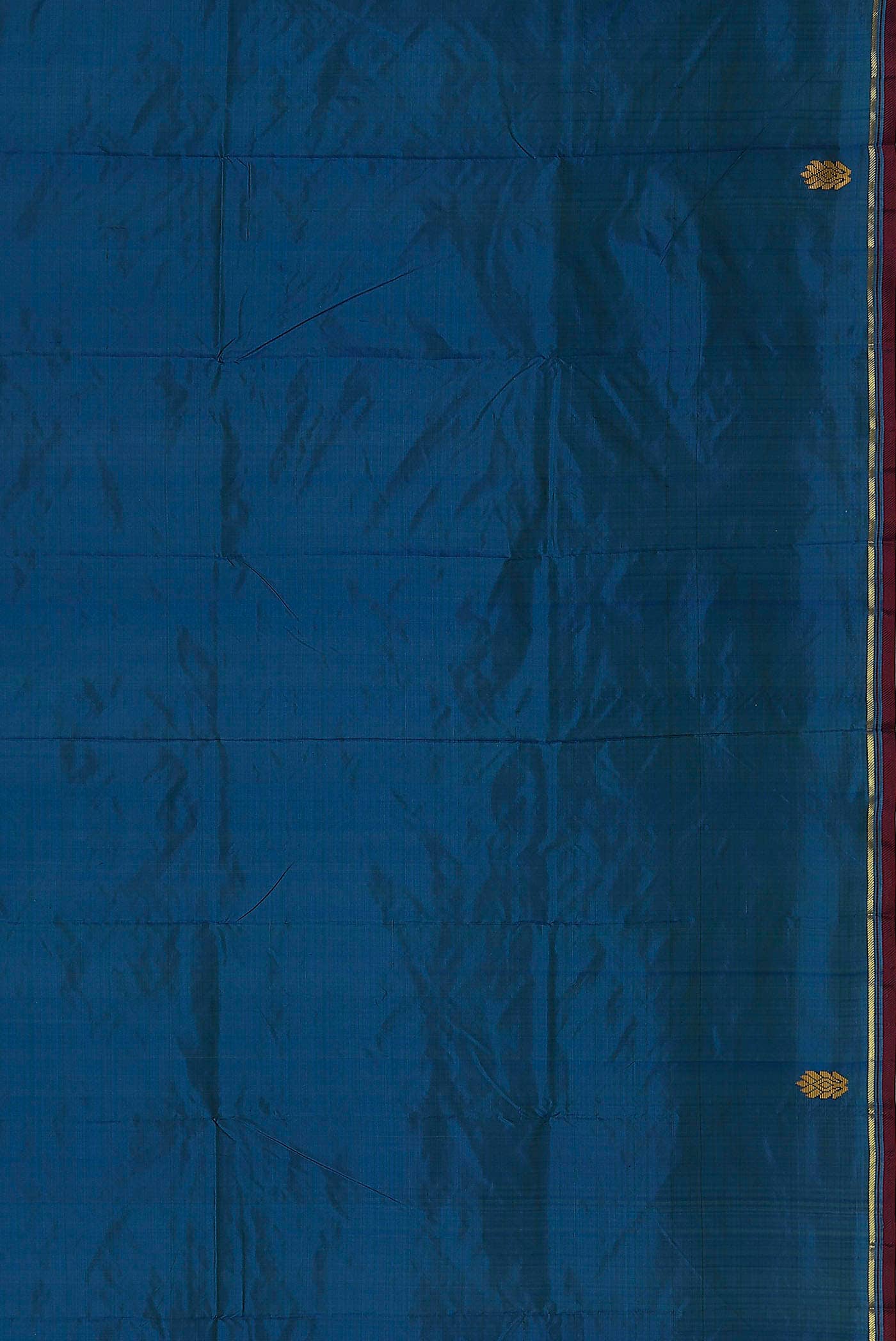 Blue Kanchipuram Silk Saree