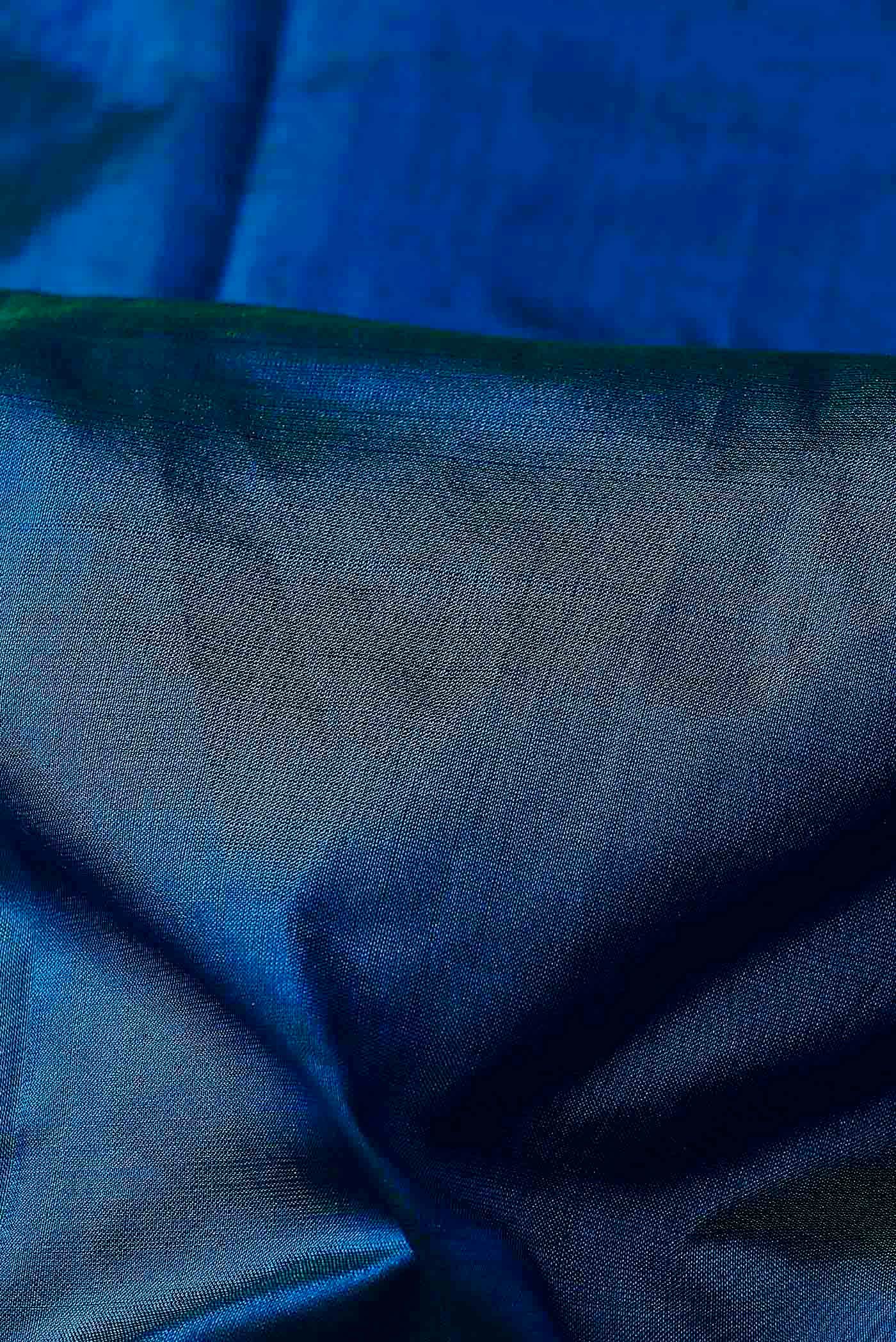 Blue Kanchipuram Silk Saree