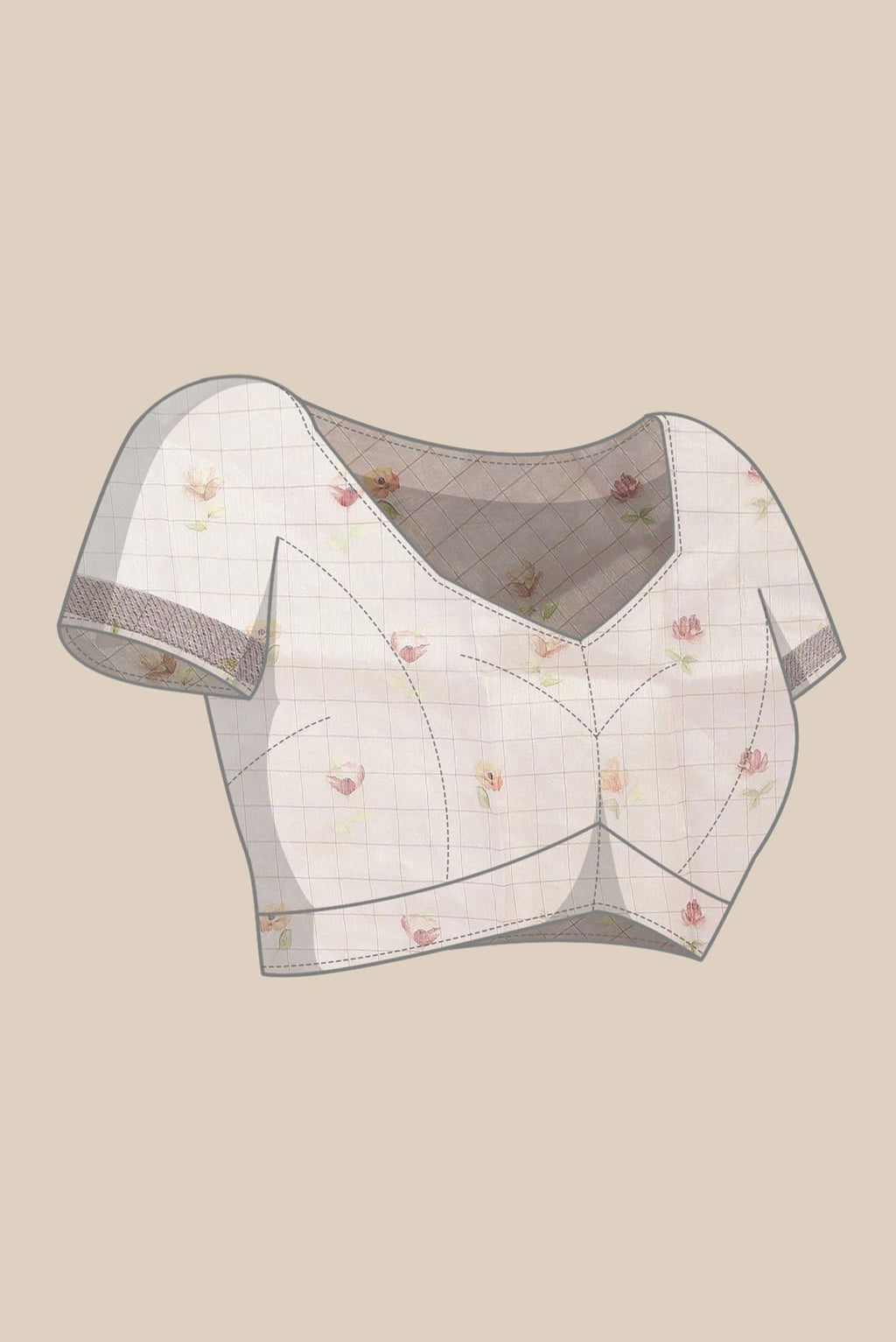 Rose pink Linen Saree