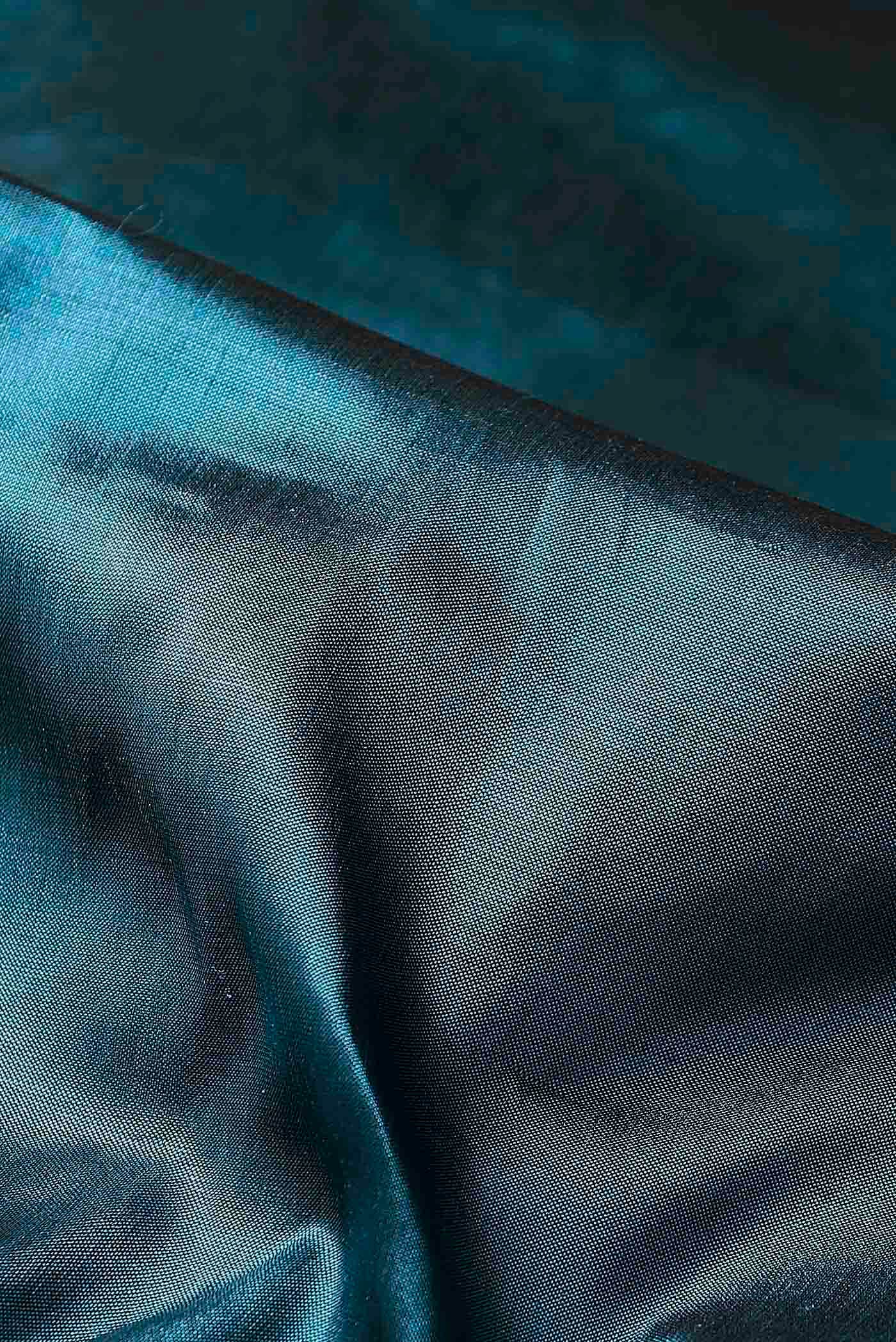 Blue Banarasi Katan Silk Saree