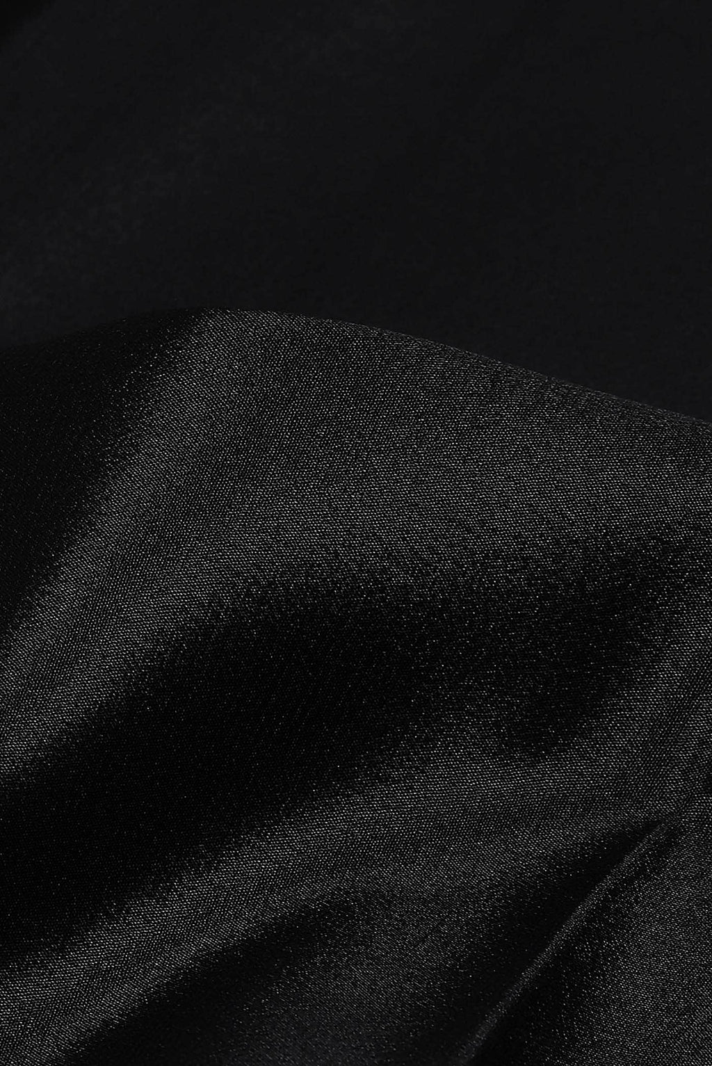 Black Mysore Crepe Saree