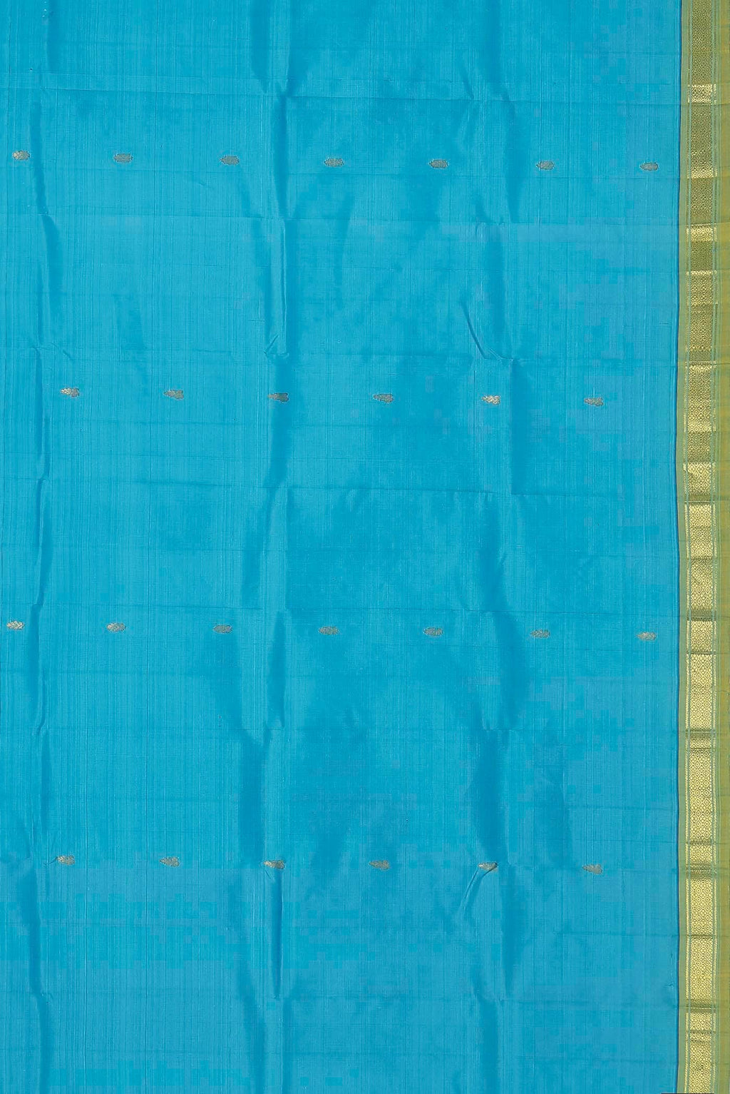 Blue Kanchipuram Silk Saree