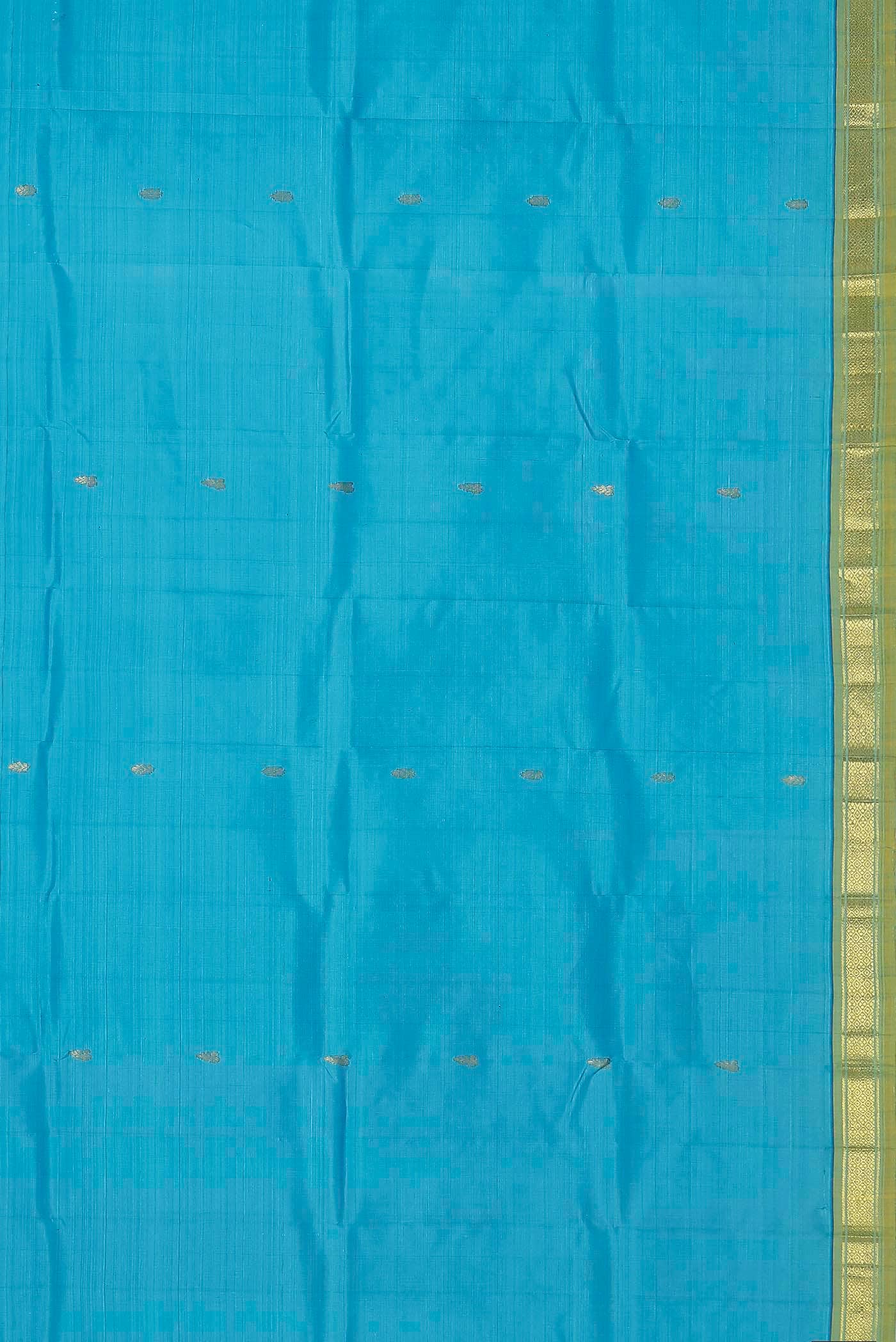 Blue Kanchipuram Silk Saree