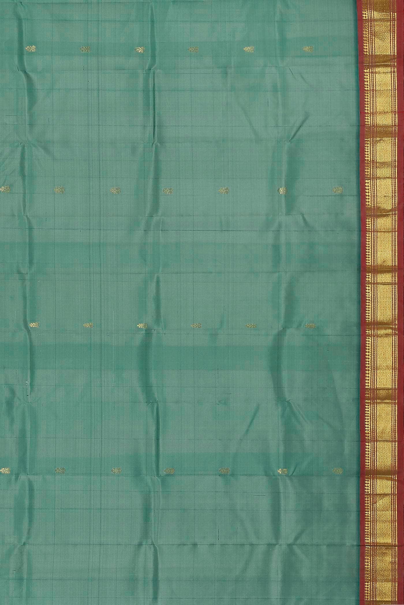 Green Kanchipuram Silk Saree