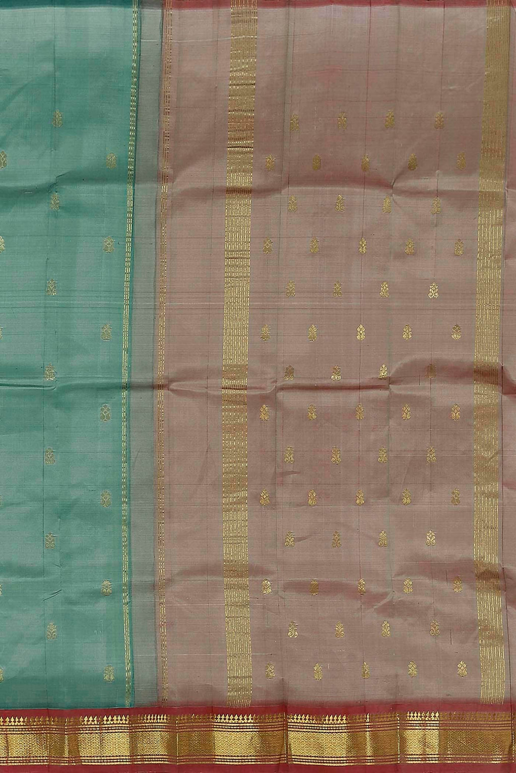 Green Kanchipuram Silk Saree
