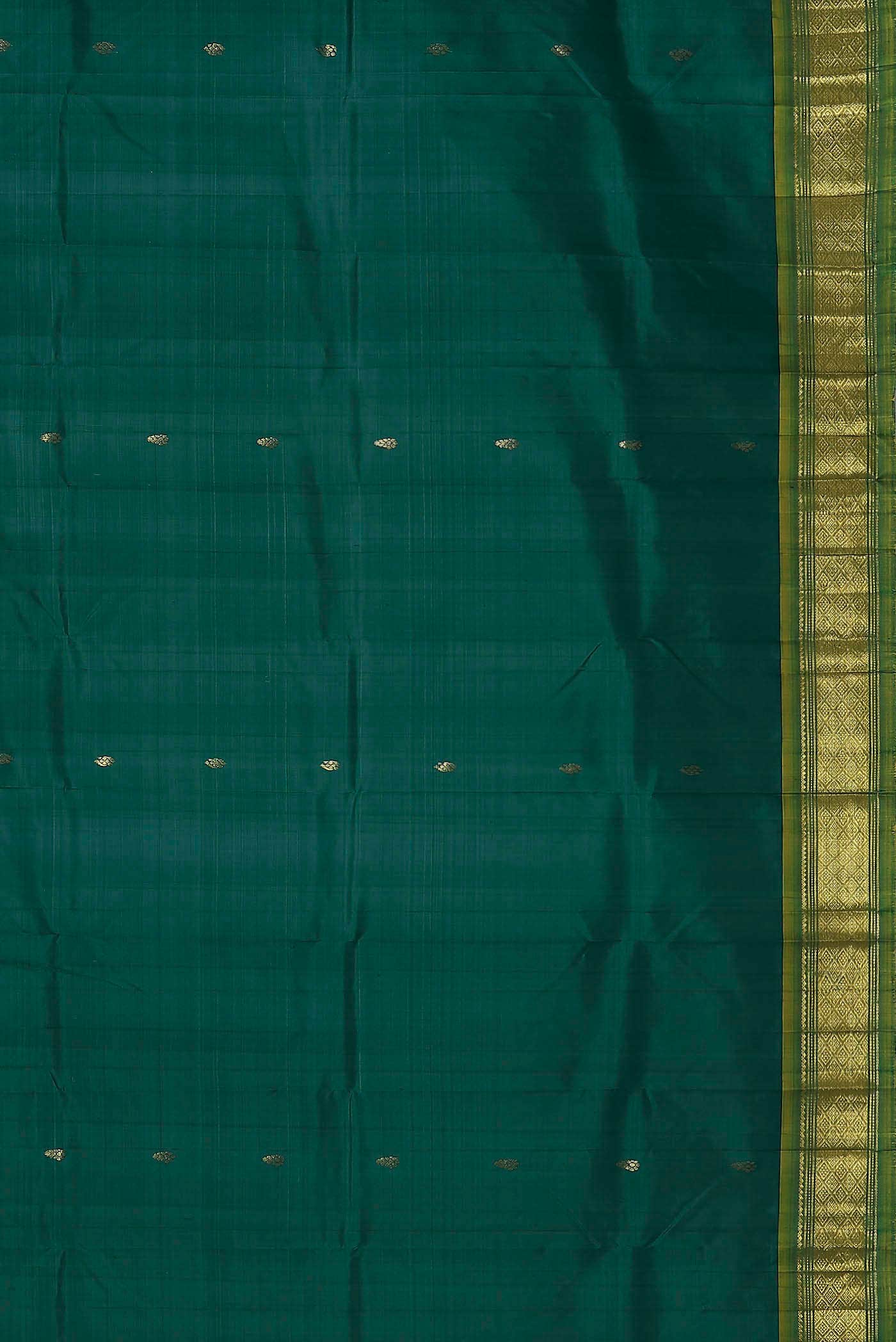 Green Kanchipuram Silk Saree