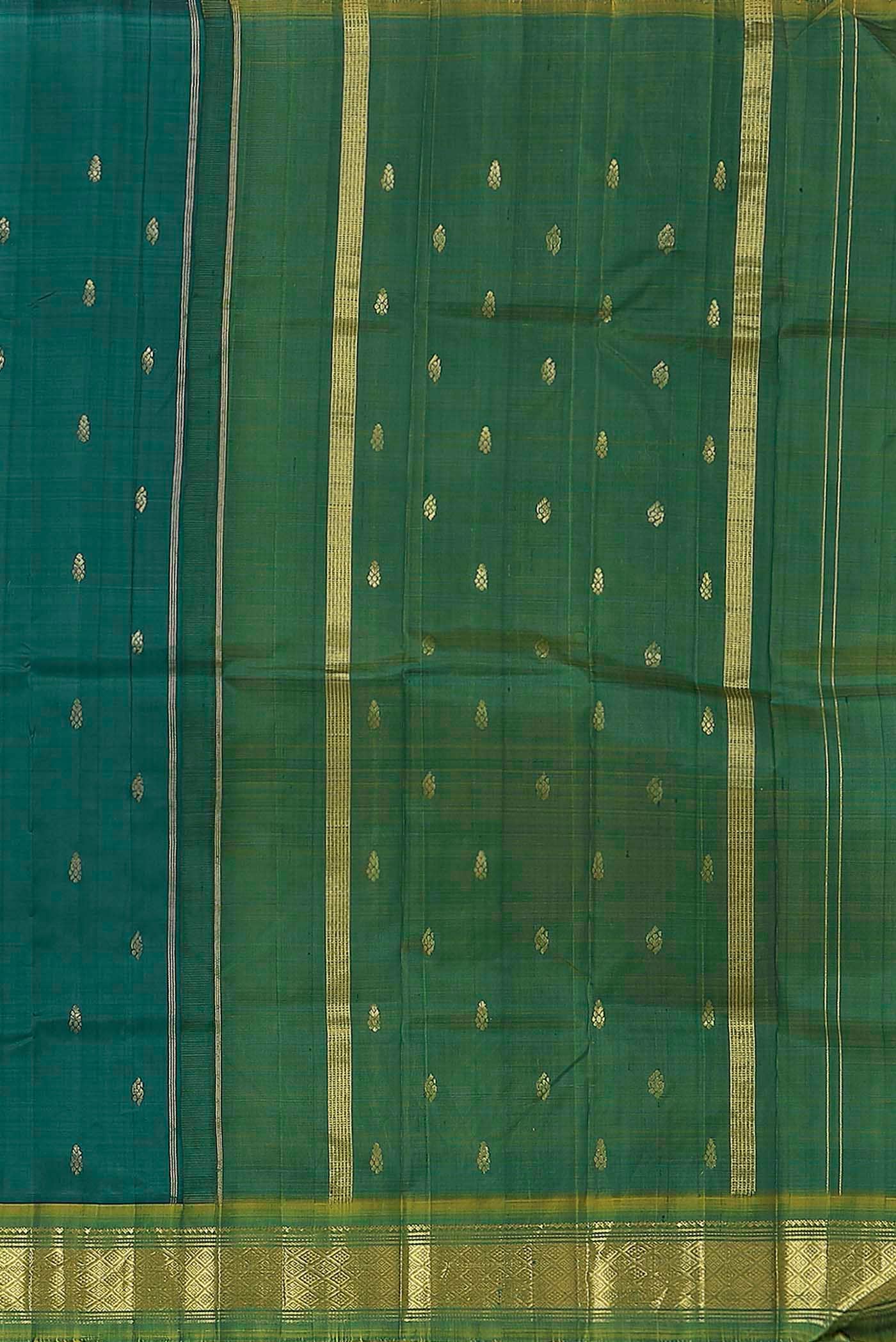 Green Kanchipuram Silk Saree