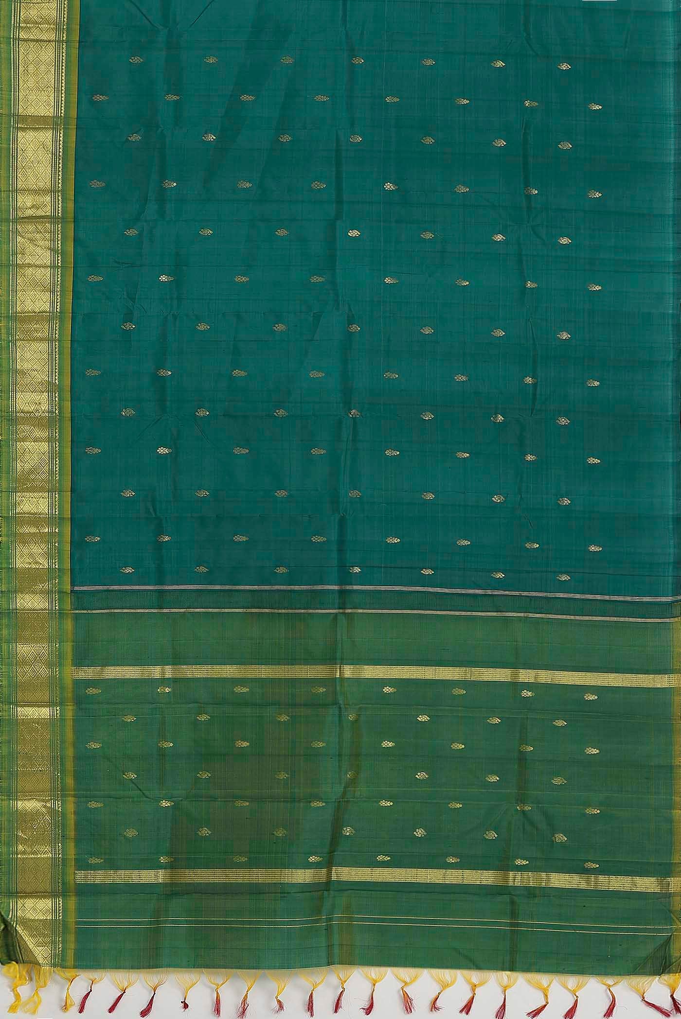 Green Kanchipuram Silk Saree