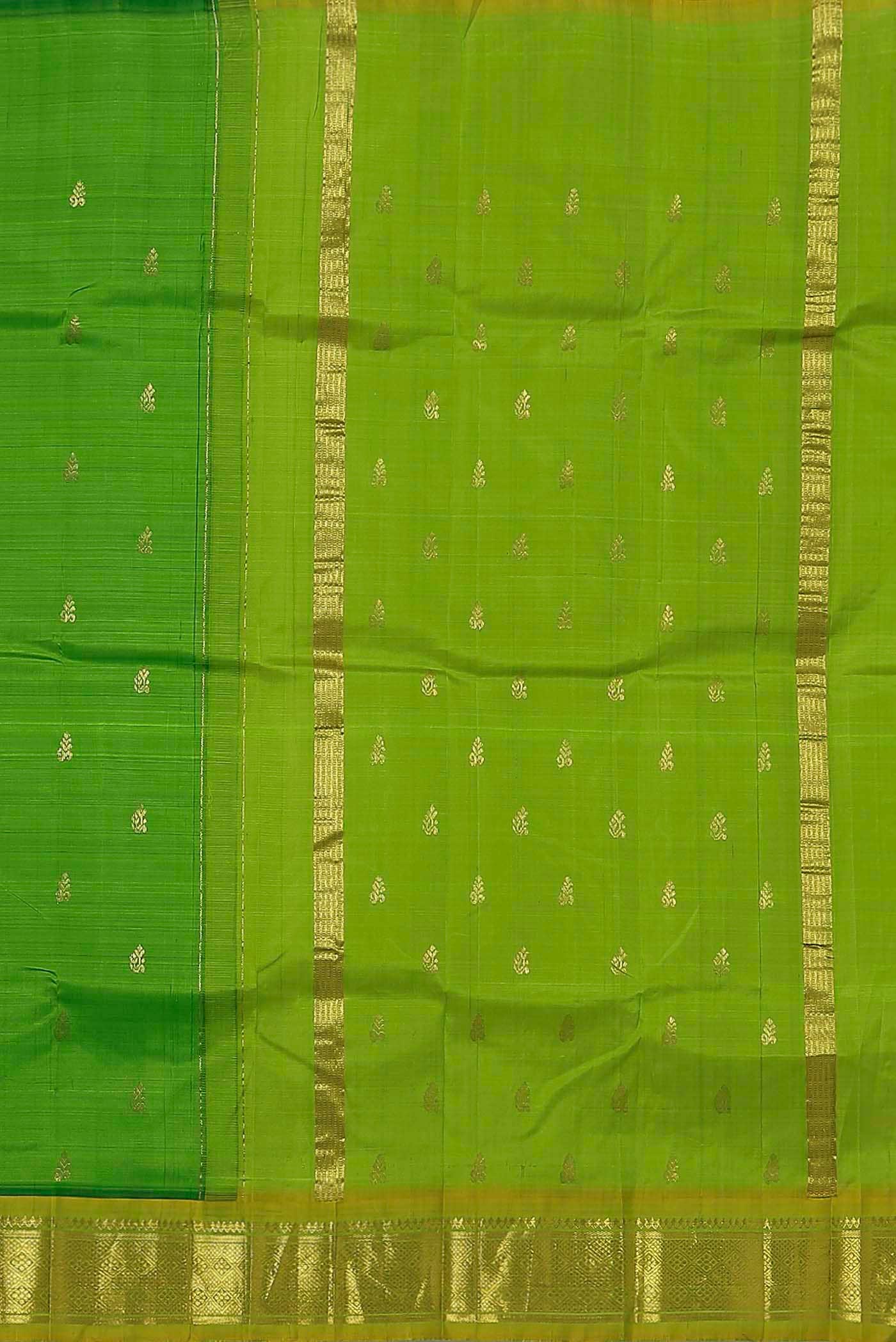 Green Kanchipuram Silk Saree