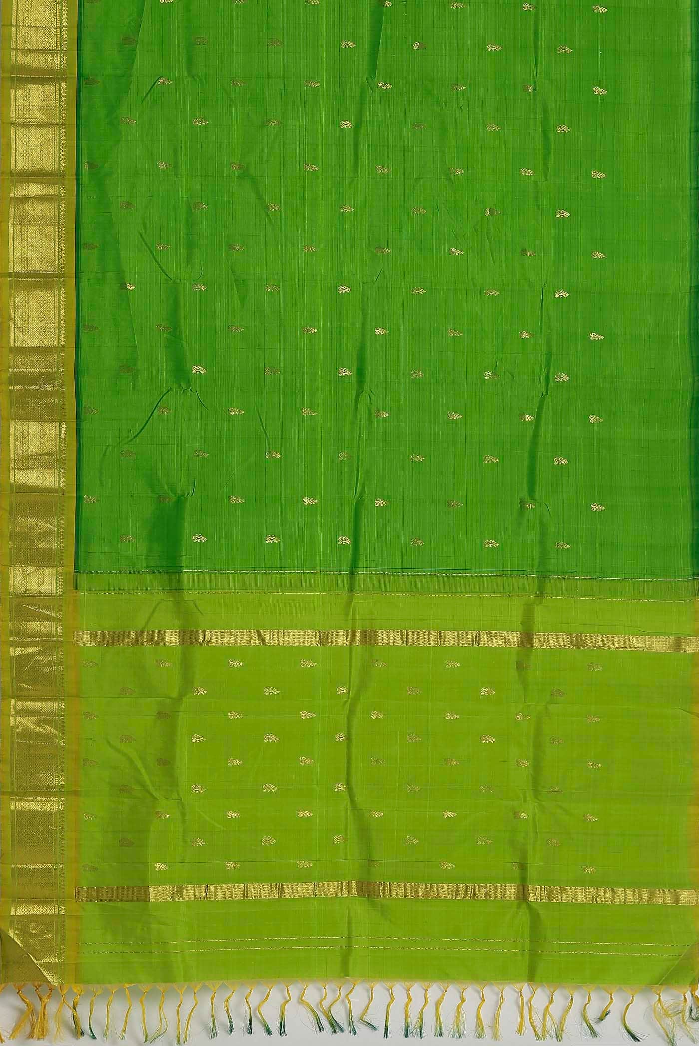 Green Kanchipuram Silk Saree