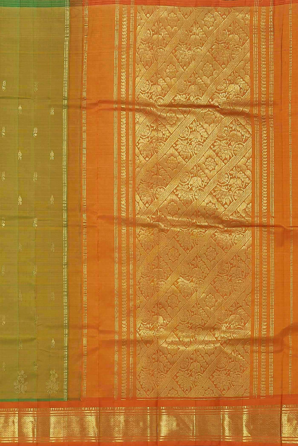 Green Kanchipuram Silk Saree