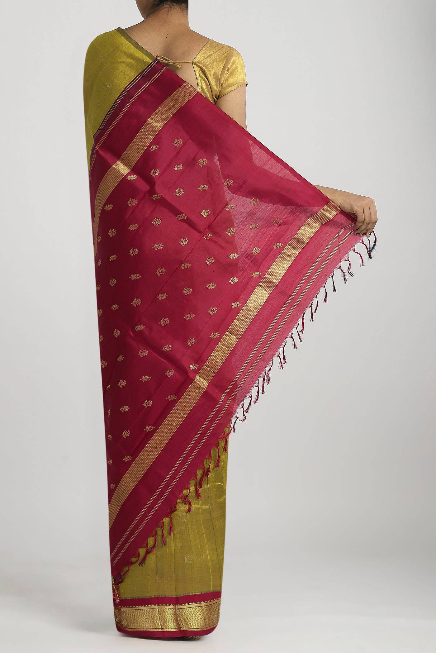 Green Kanchipuram Silk Saree