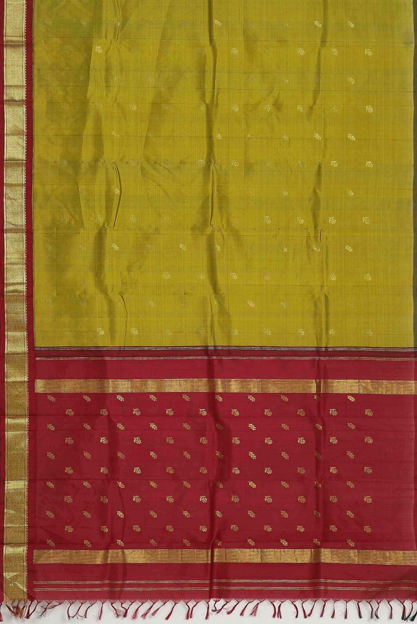 Green Kanchipuram Silk Saree