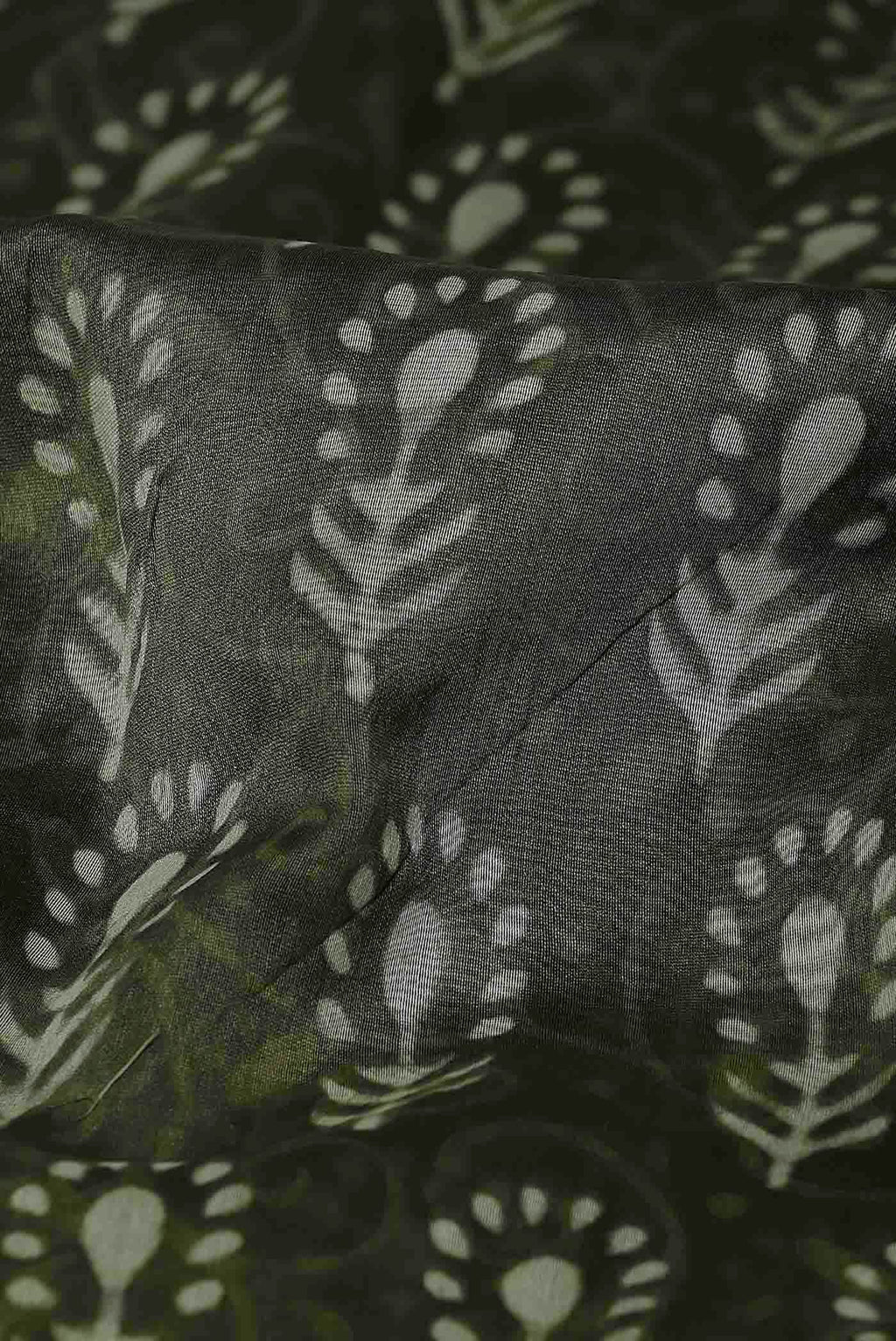 Green Chanderi Silk Cotton Saree
