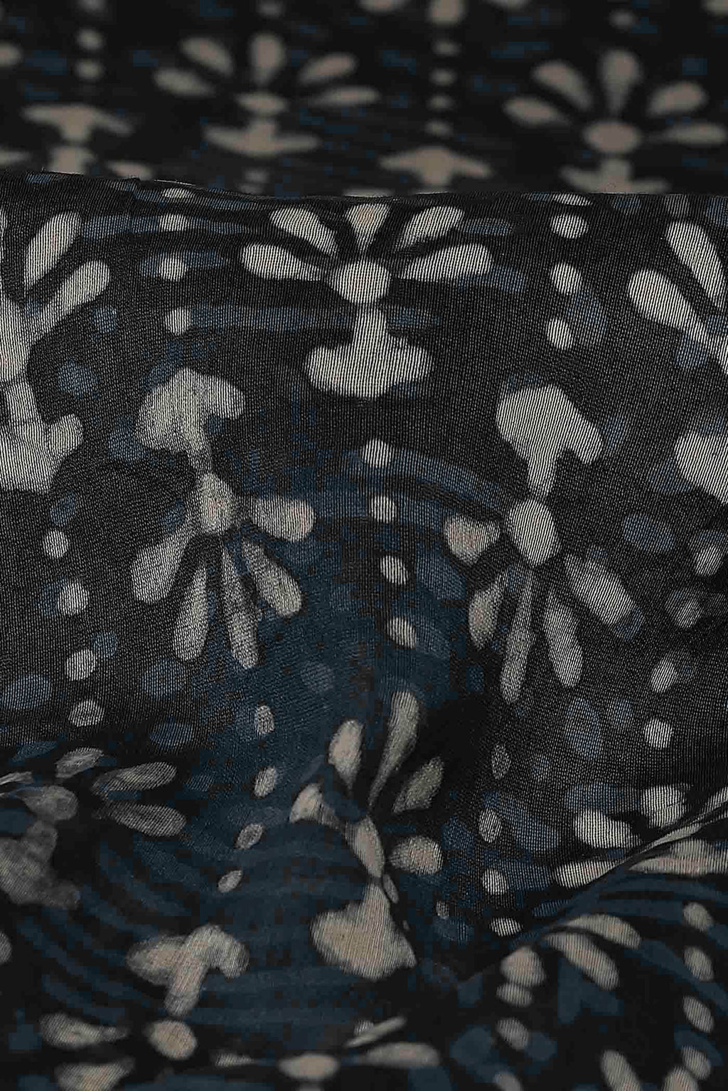 Grey Chanderi Silk Cotton Saree