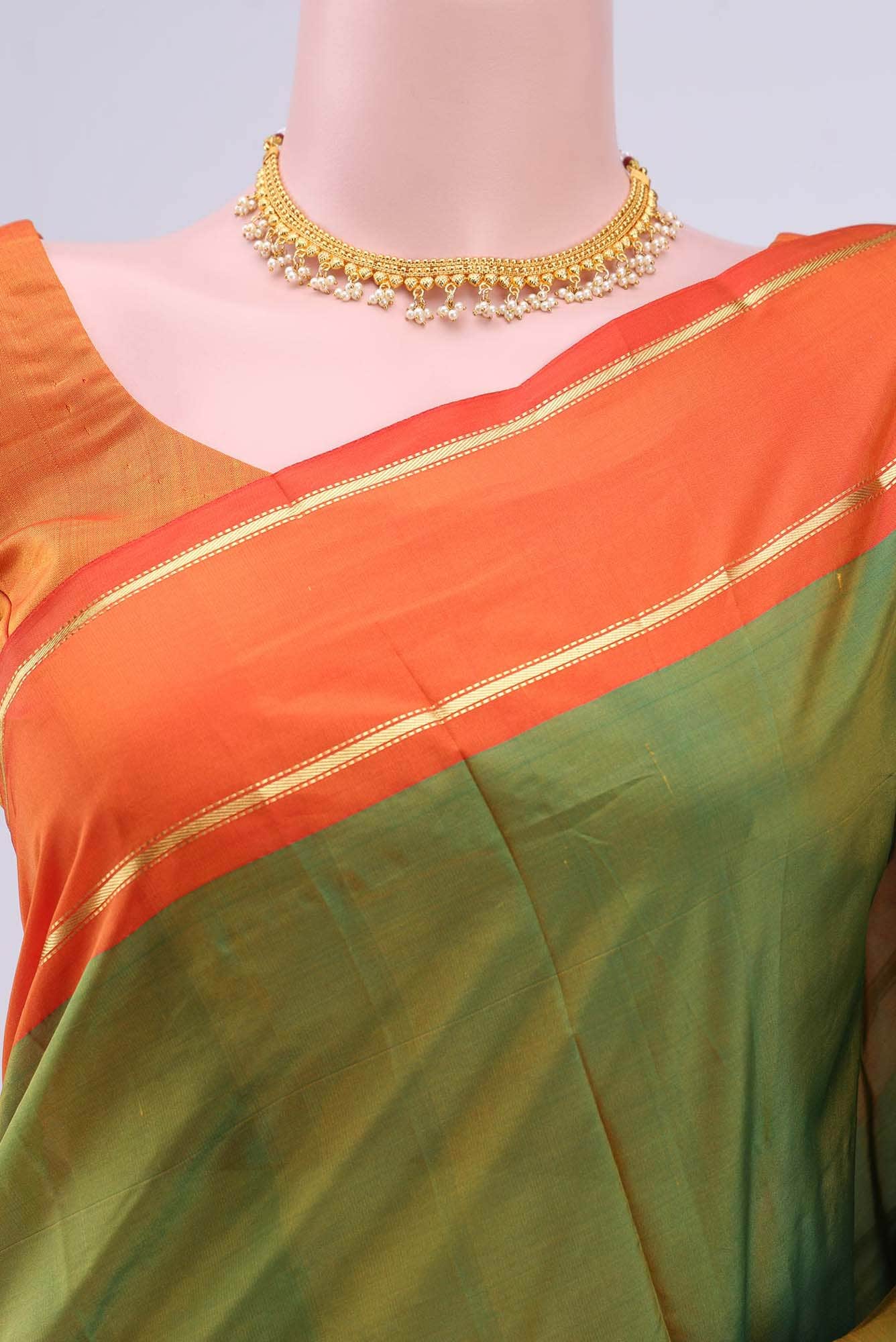 Green Kanchipuram Silk Saree