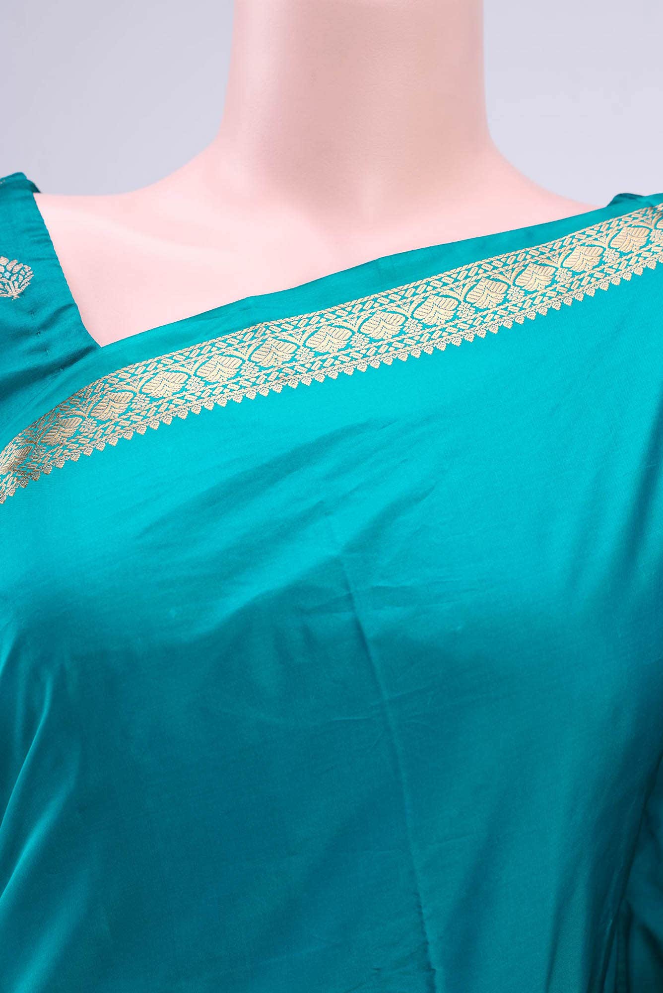 Blue Bangalore Silk Saree