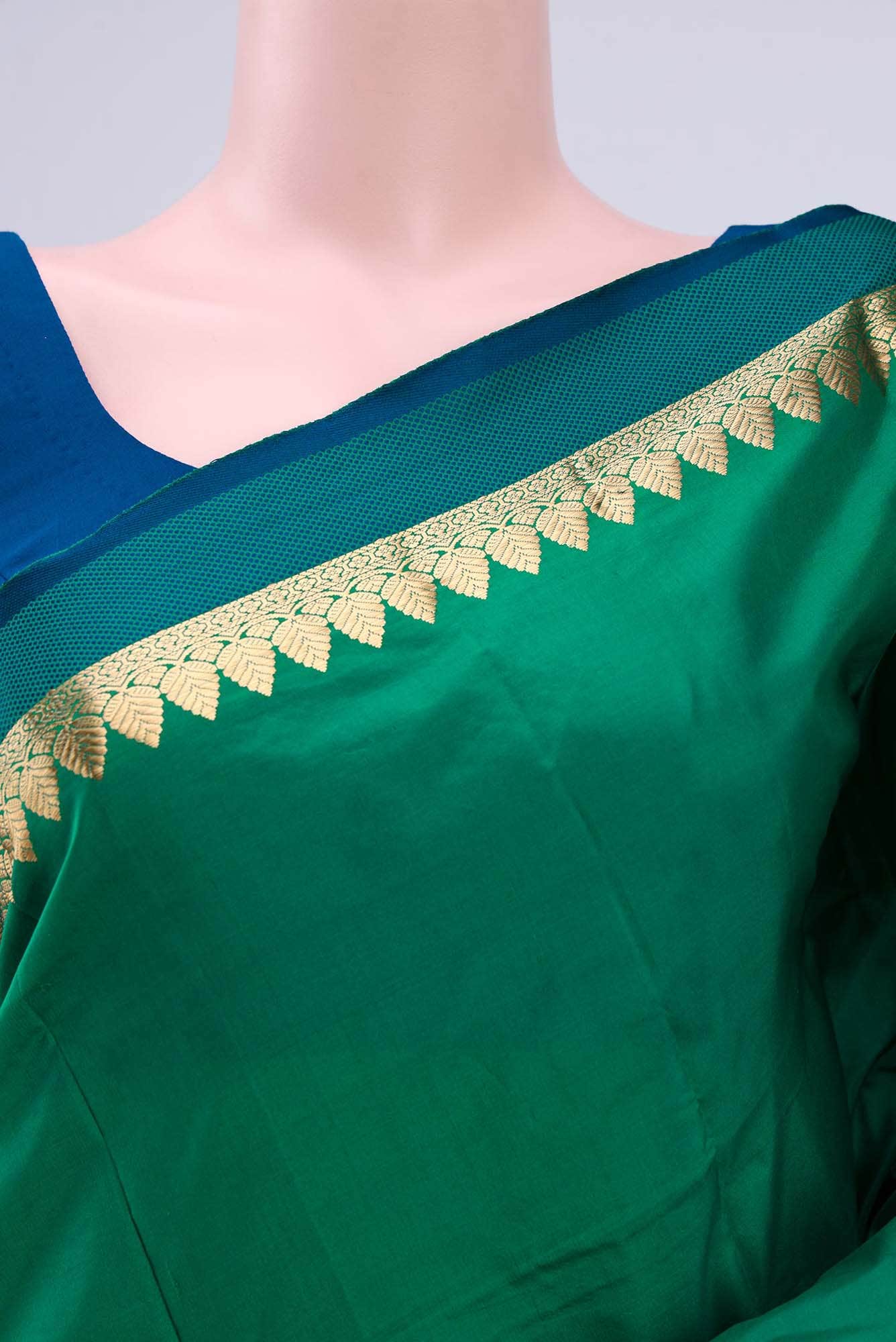 Green Kanchipuram Silk Saree