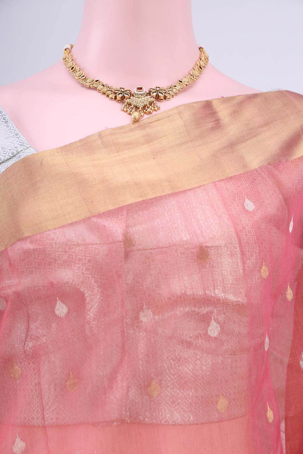 no Dual Tone Chanderi Silk Cotton Saree