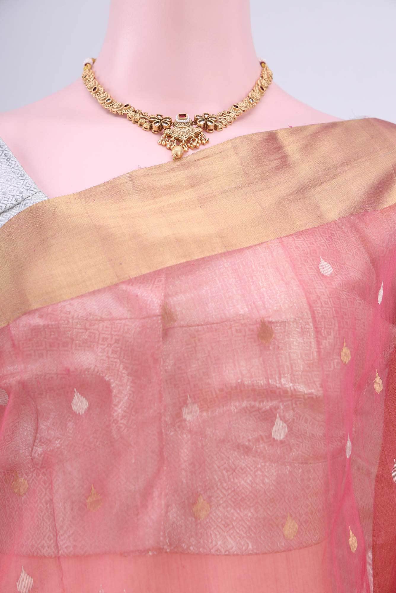 no Dual Tone Chanderi Silk Cotton Saree