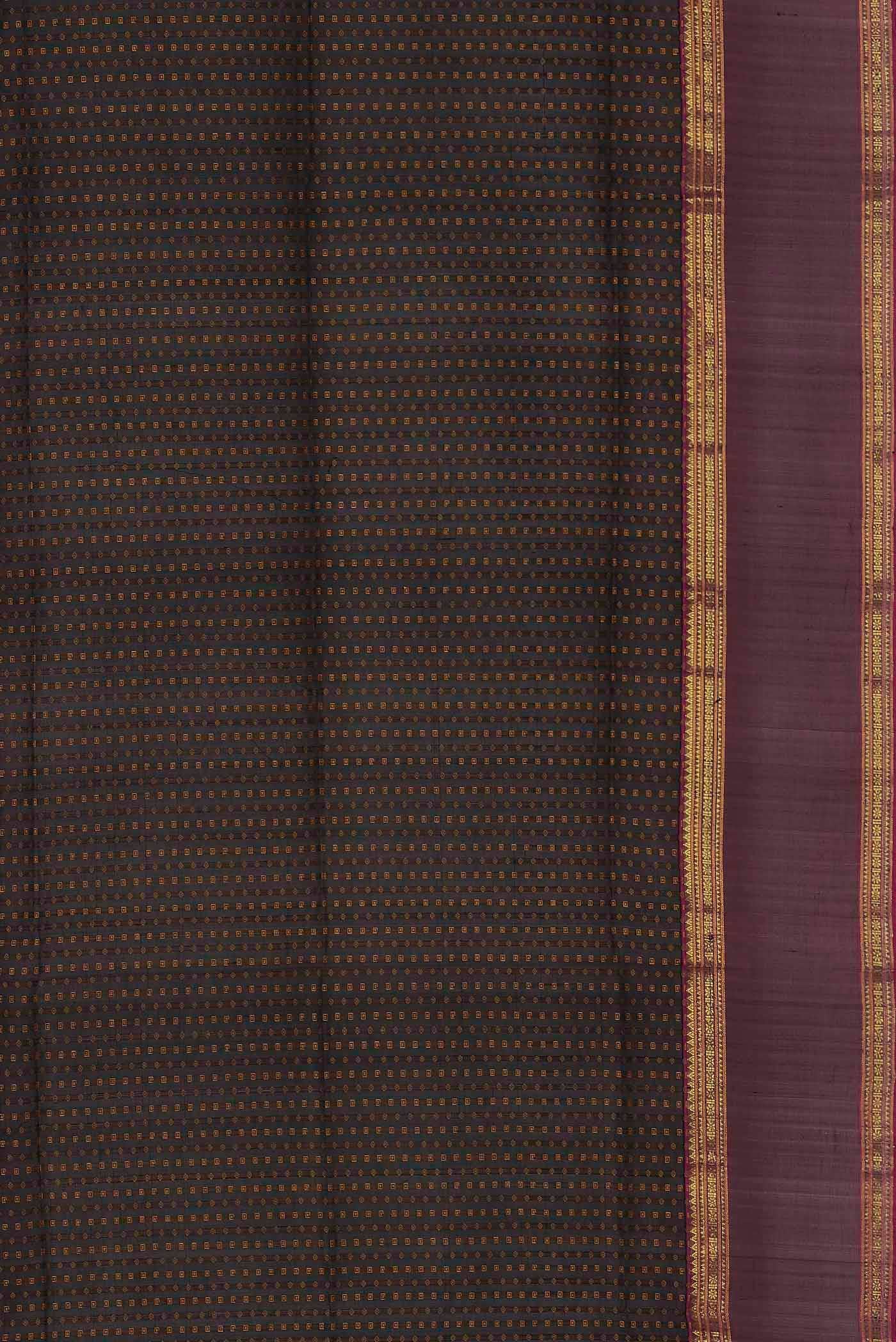 Black Silk Cotton Saree