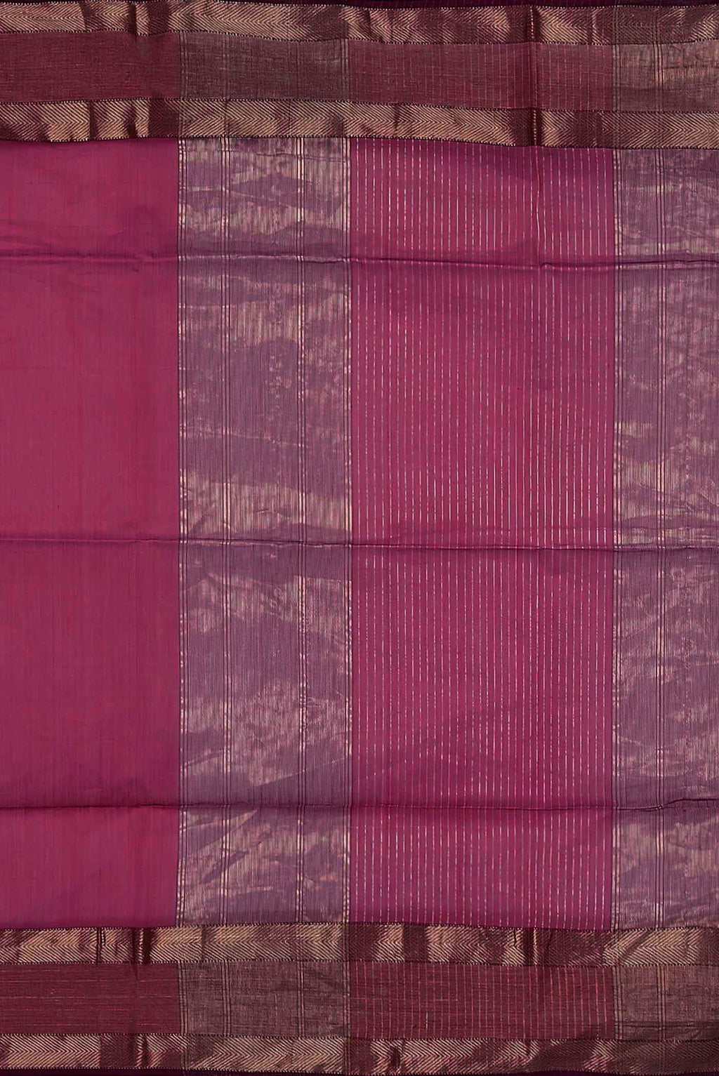 Pink Maheshwari Silk Cotton Saree