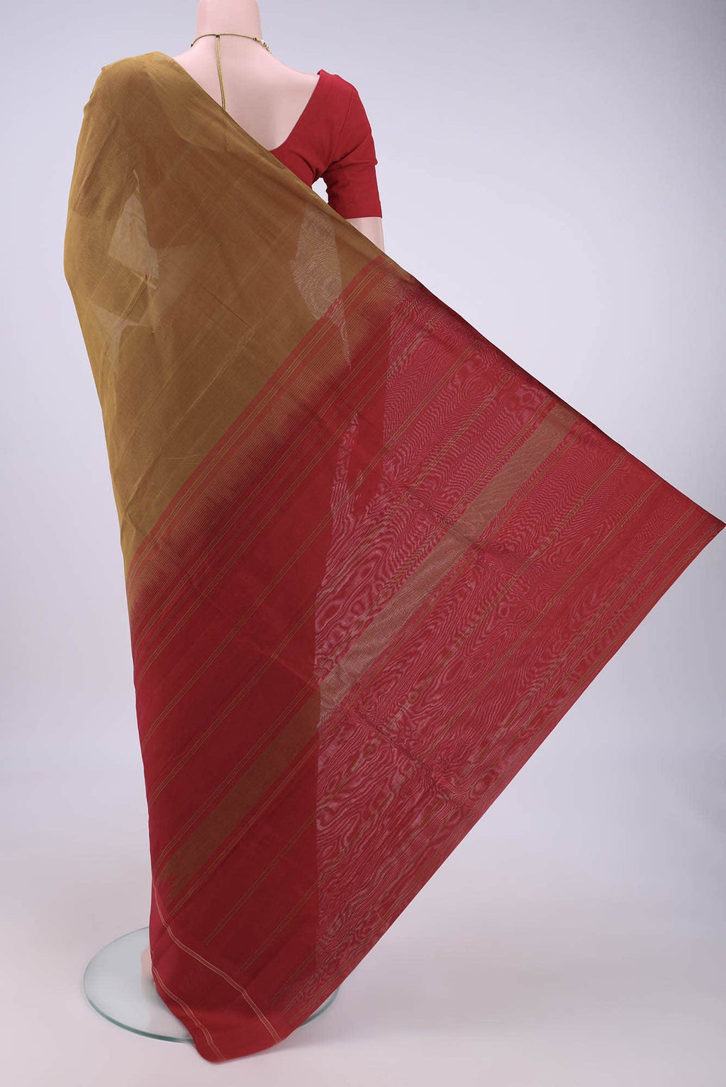 Mehandi Green Kanchipuram Saree