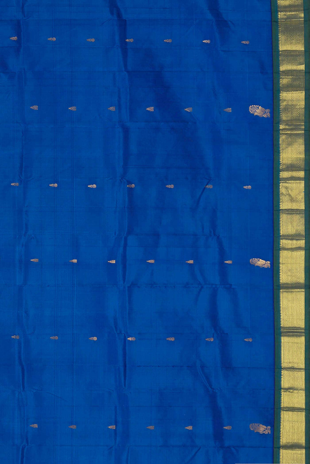 Blue Kanchipuram Silk Saree